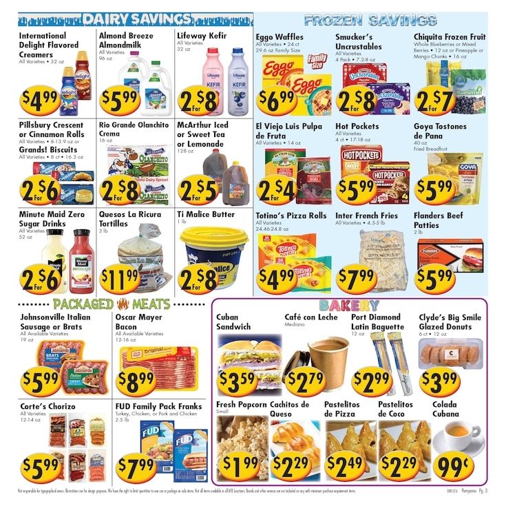 Ideal Food Basket (1040 E Sample Rd, Pompano Beach, FL) Weekly Ad August 12 - 18, 2026