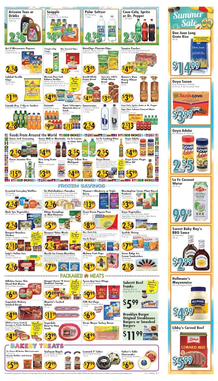 Ideal Food Basket (733 Lancaster Ave, Reading, PA) Weekly Ad August 7 - 13, 2026