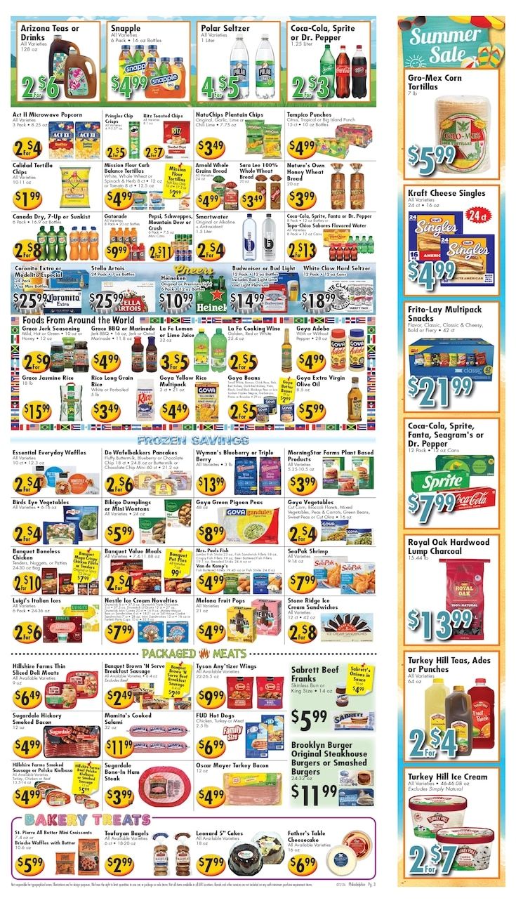 Ideal Food Basket (722 Adams Ave, Philadelphia, PA) Weekly Ad July 31 - August 6, 2026