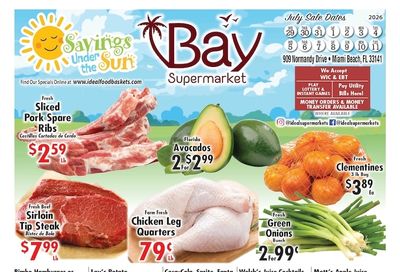 Ideal Food Basket (909 Normandy Drive, Miami Beach, FL) Weekly Ad August 5 - 11, 2026