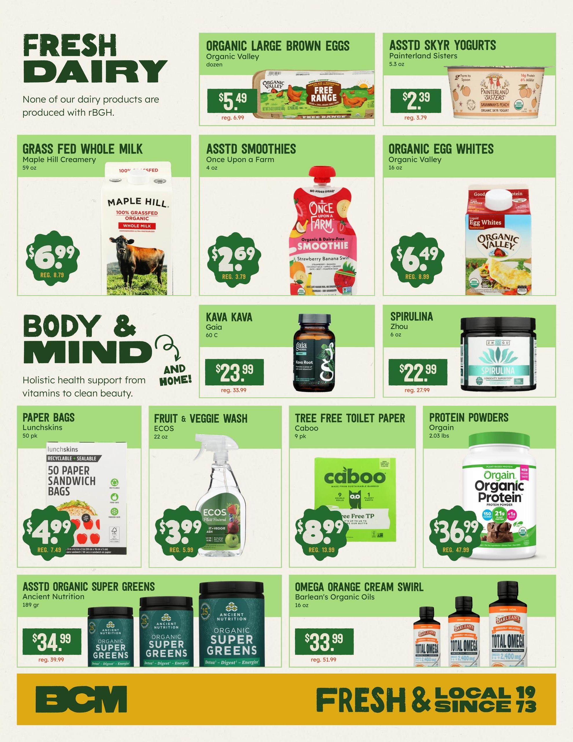 Boise Co-op Weekly Ad August 5 - 18, 2026