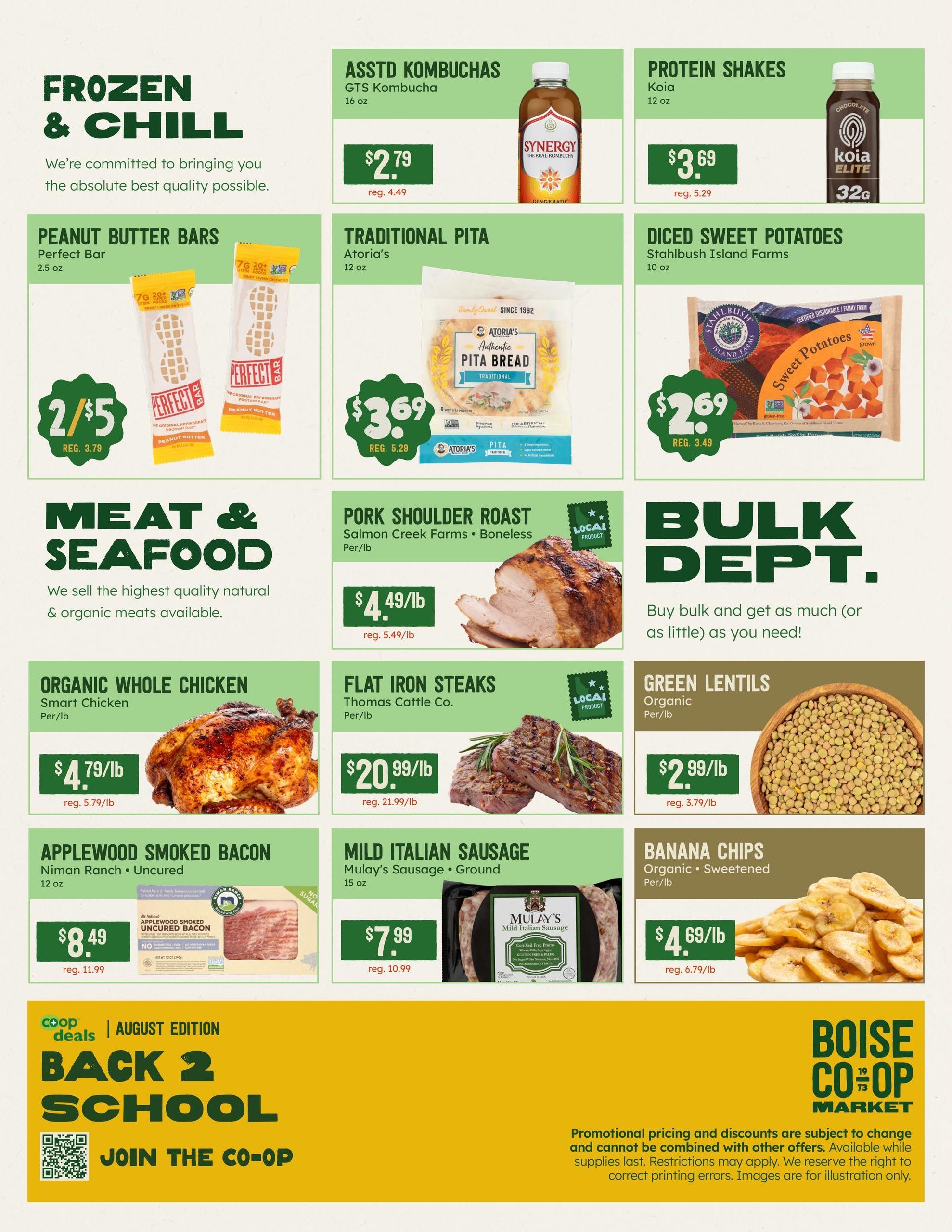 Boise Co-op Weekly Ad August 5 - 18, 2026