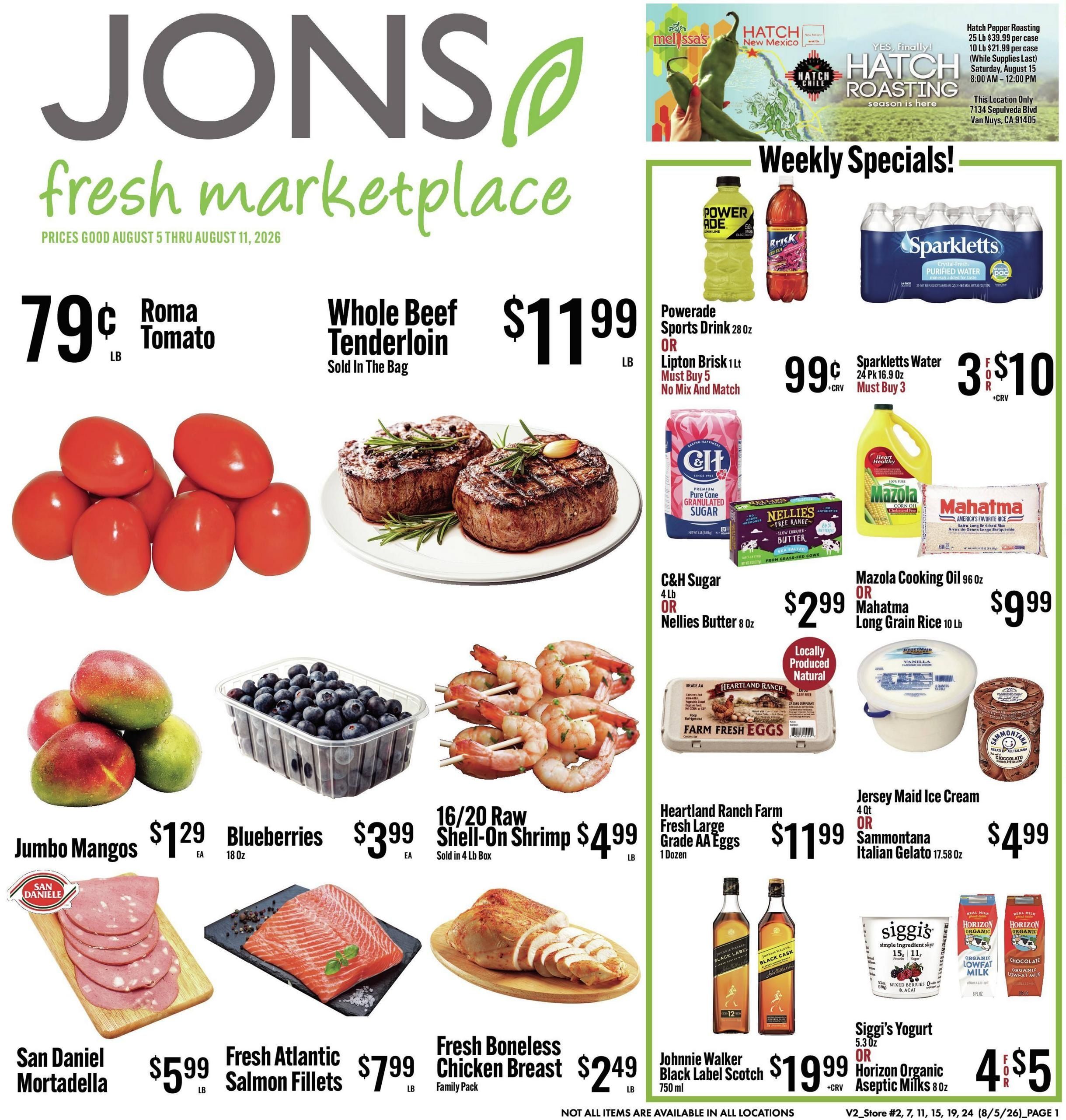 Jons International Marketplace Weekly Ad August 5 - 11, 2026
