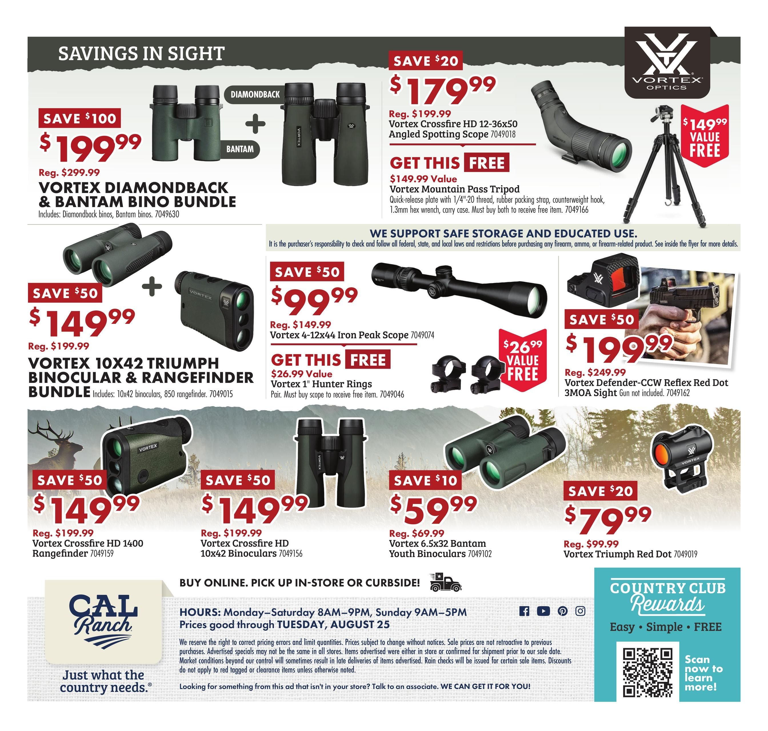 C-A-L Ranch Stores Summer Harvest Savings Weekly Ad August 5 - 25, 2026