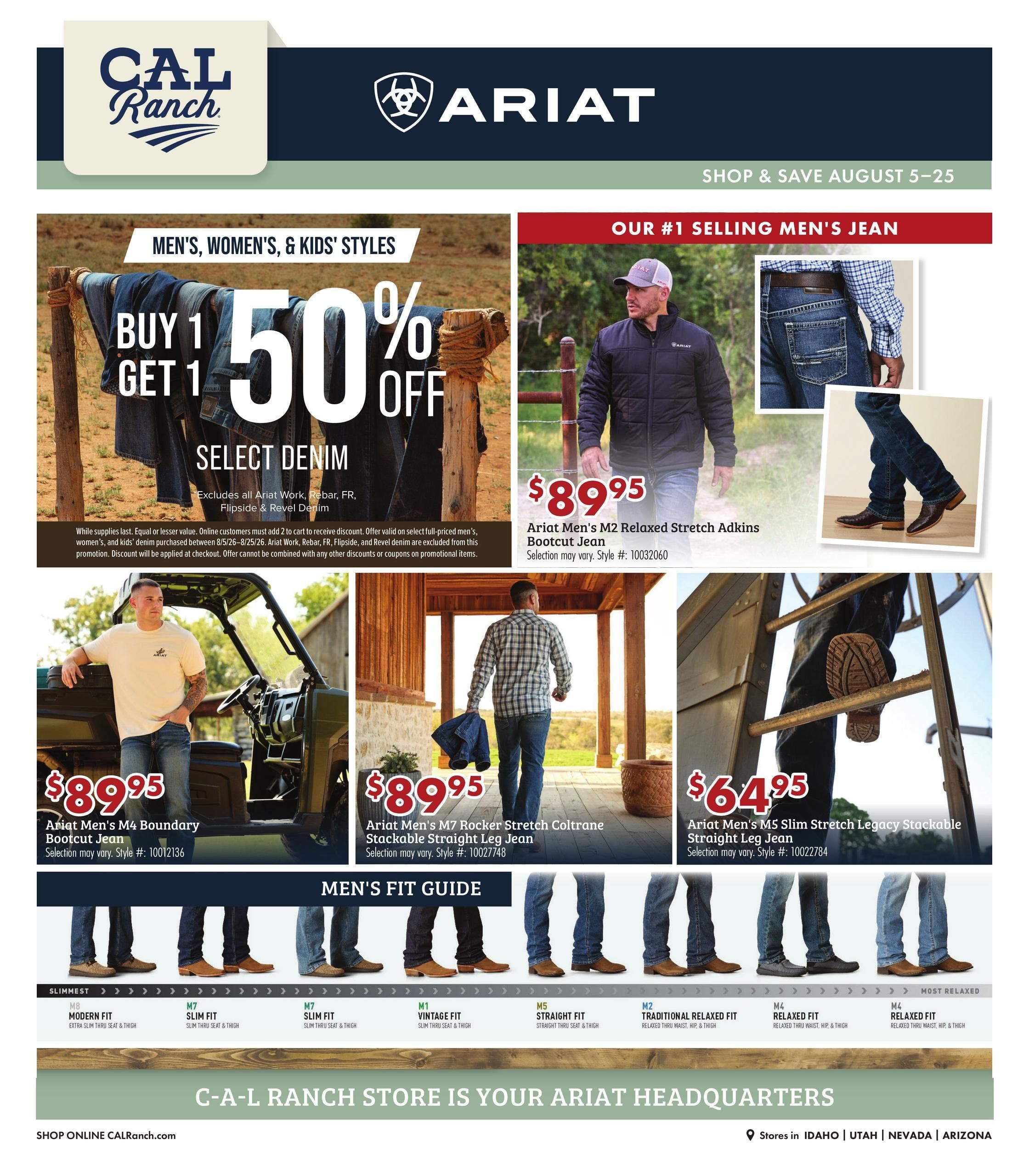 C-A-L Ranch Stores Summer Harvest Savings Weekly Ad August 5 - 25, 2026