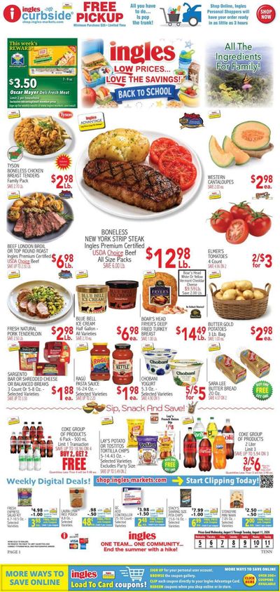 Ingles Markets Weekly Ad August 5 - 11, 2026