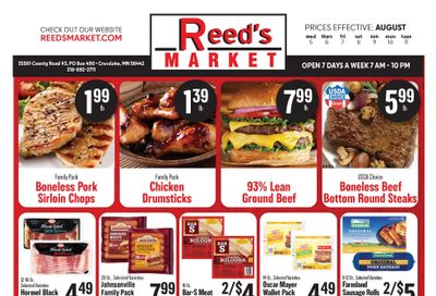 Reed's Market Weekly Ad August 5 - 11, 2026