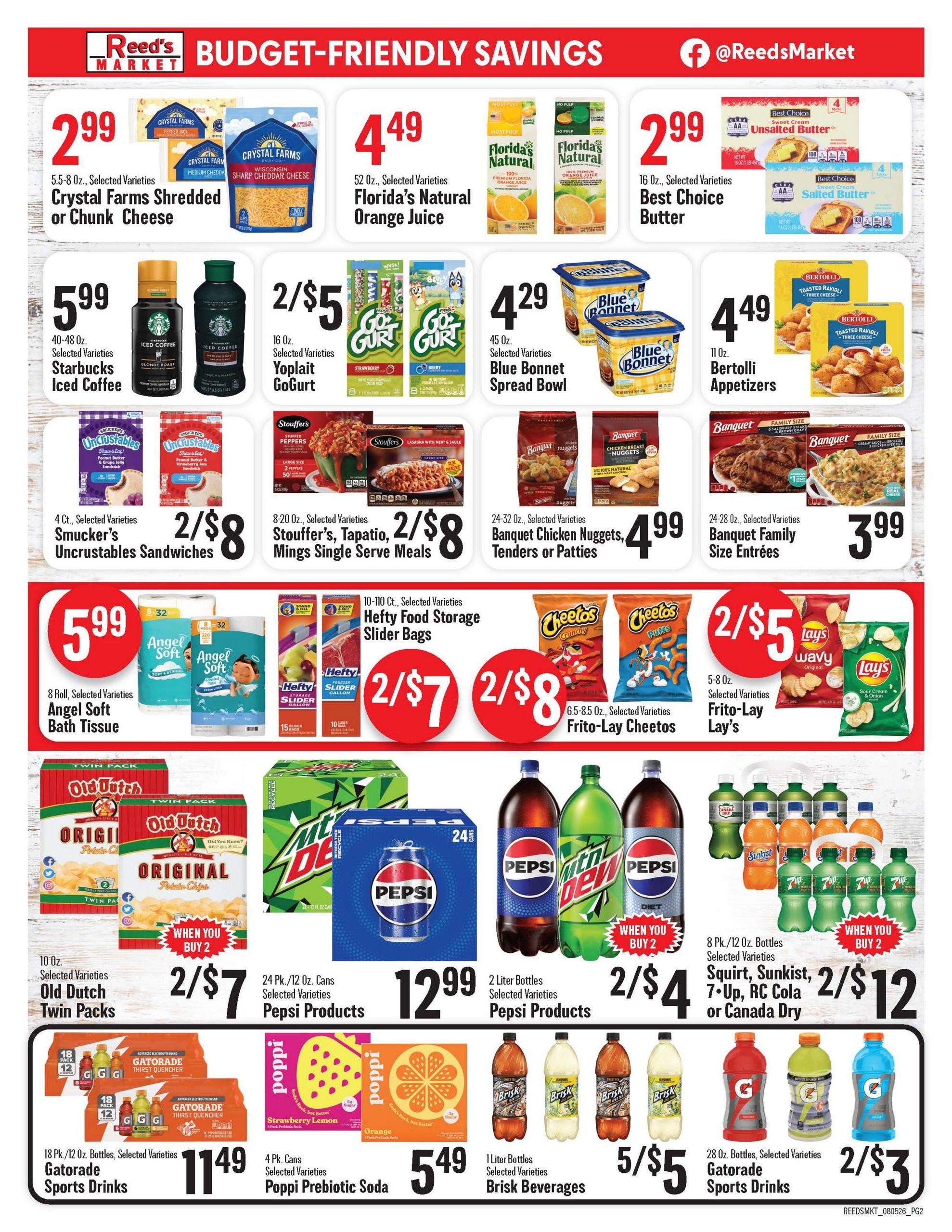 Reed's Market Weekly Ad August 5 - 11, 2026