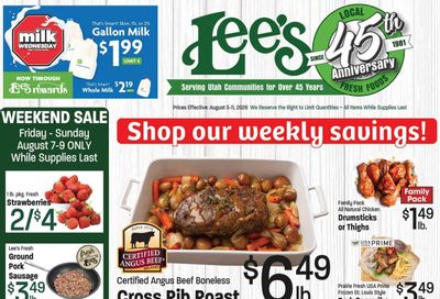 Lee's Marketplace Weekly Ad August 5 - 11, 2026