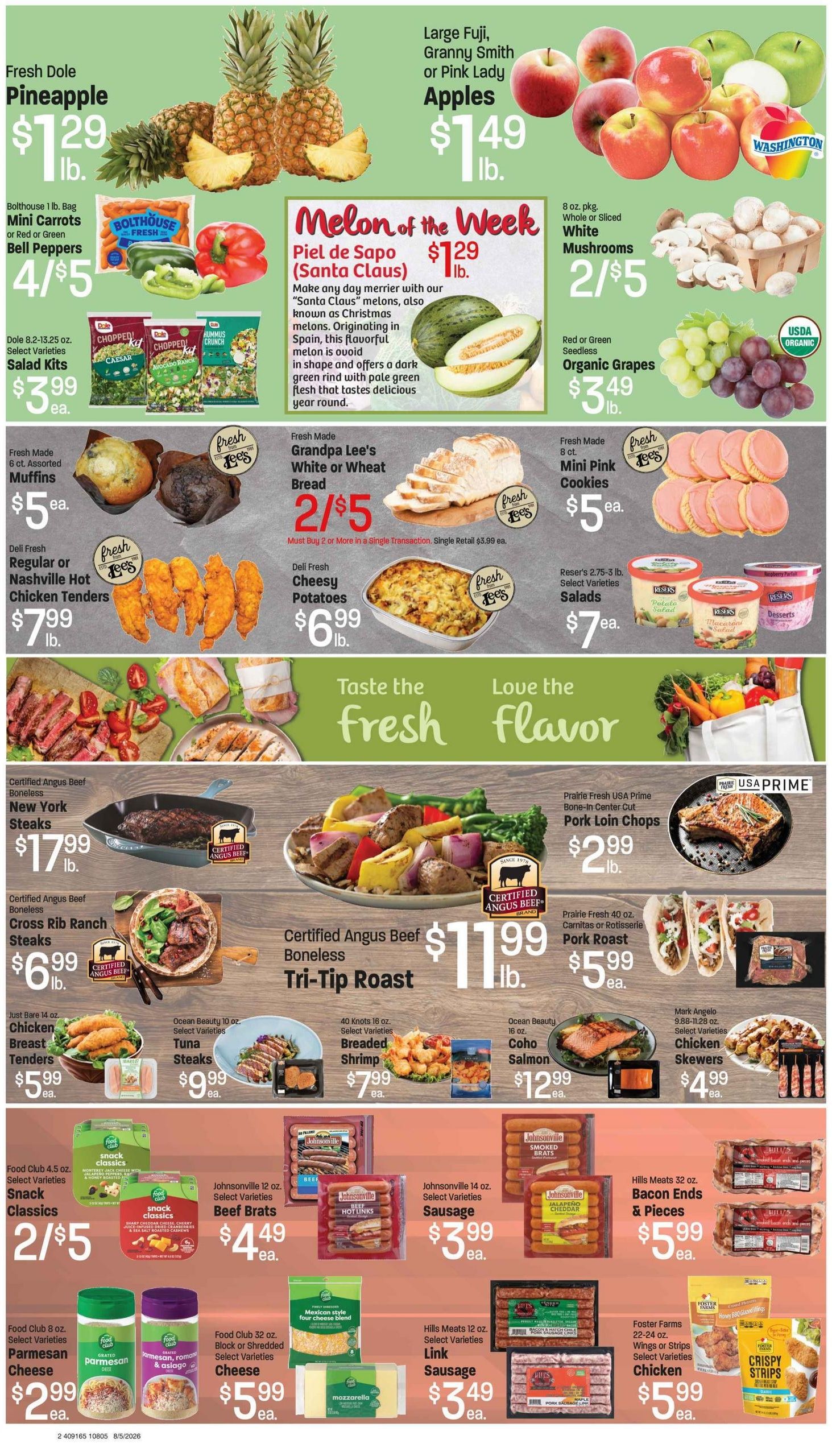 Lee's Marketplace Weekly Ad August 5 - 11, 2026