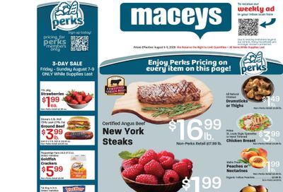 Maceys Weekly Ad August 5 - 11, 2026