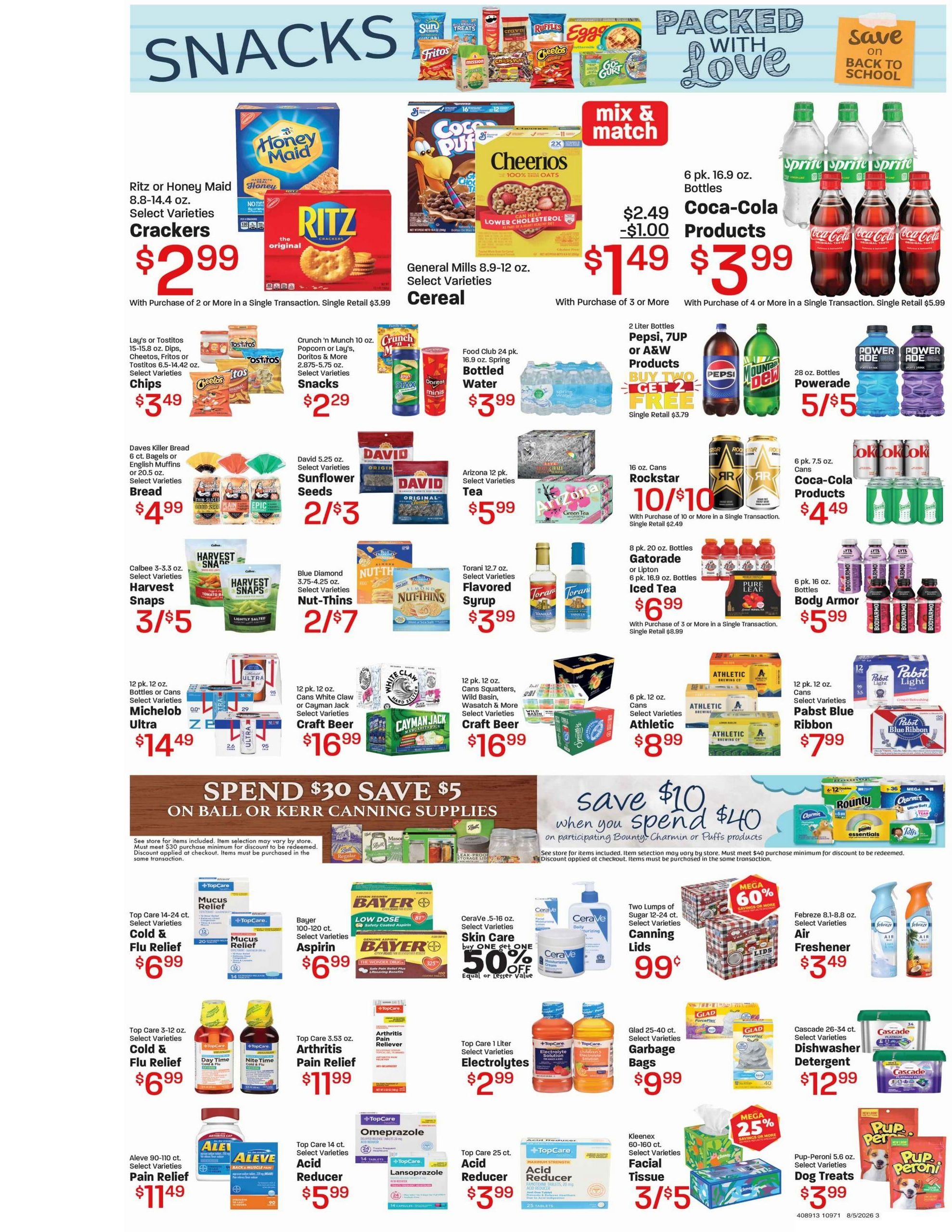 Maceys Weekly Ad August 5 - 11, 2026