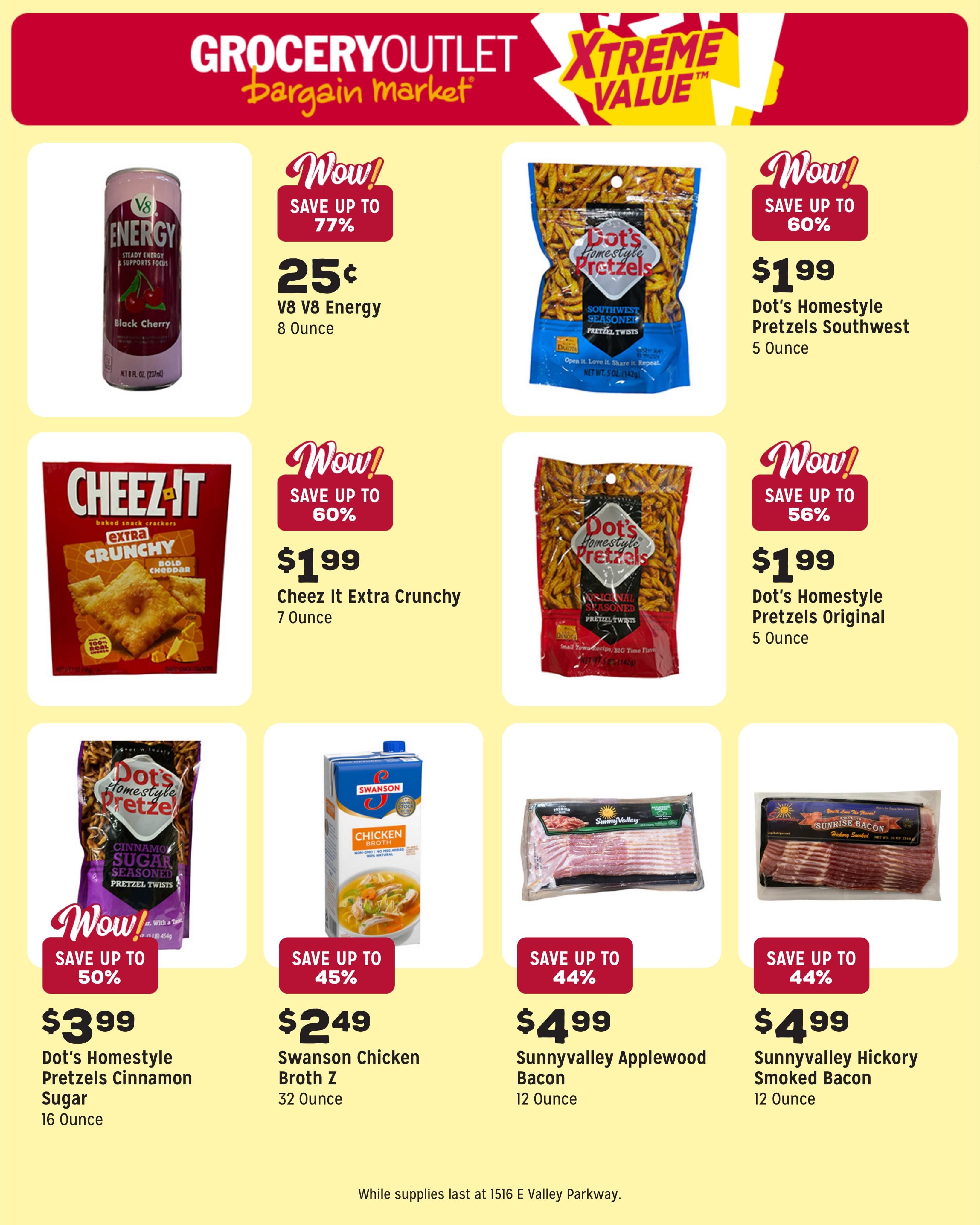 Grocery Outlet (Escondido Area, CA) Weekly Ad August 5 - 11, 2026