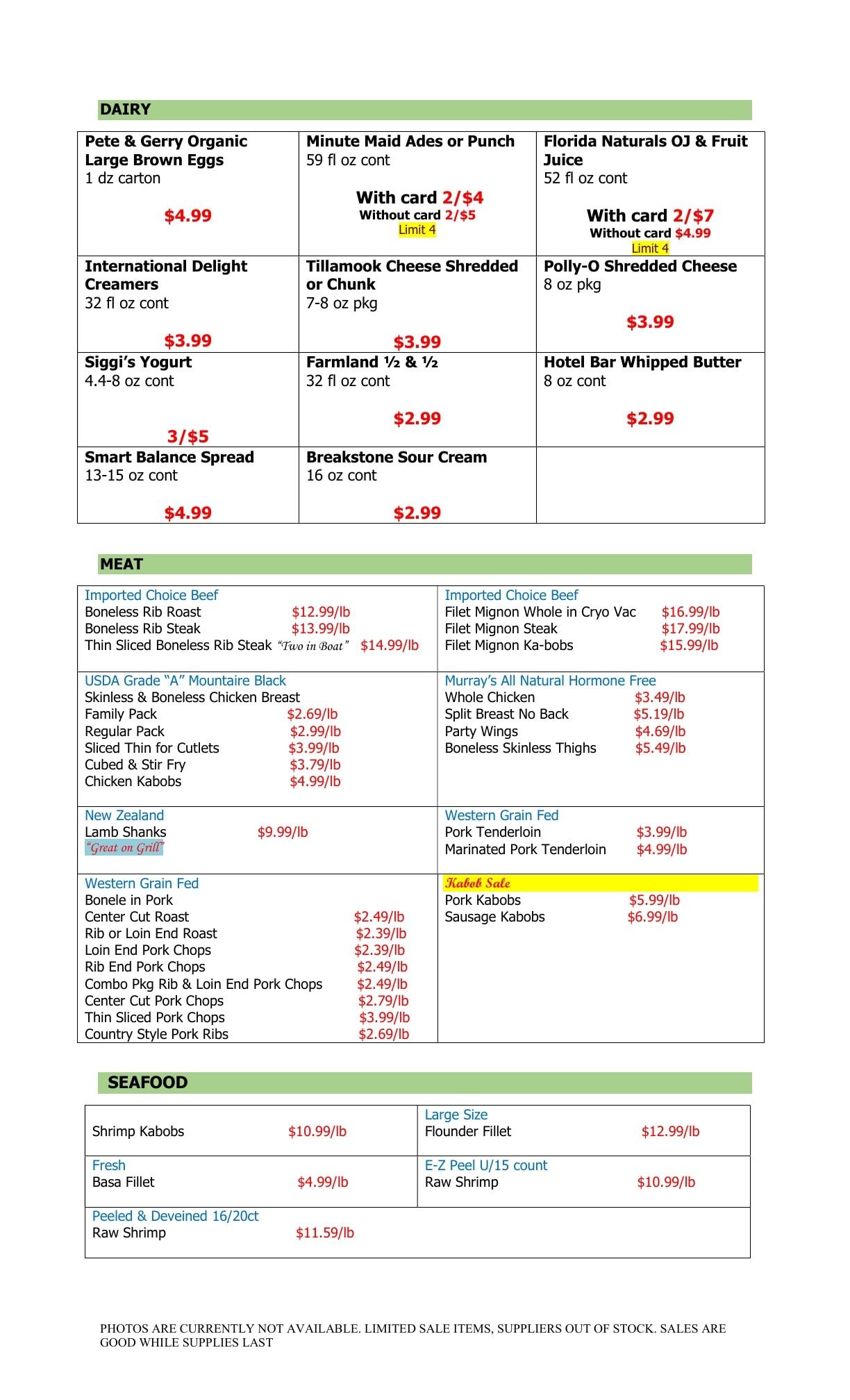 Country Markets of Westchester Weekly Ad August 7 - 13, 2026