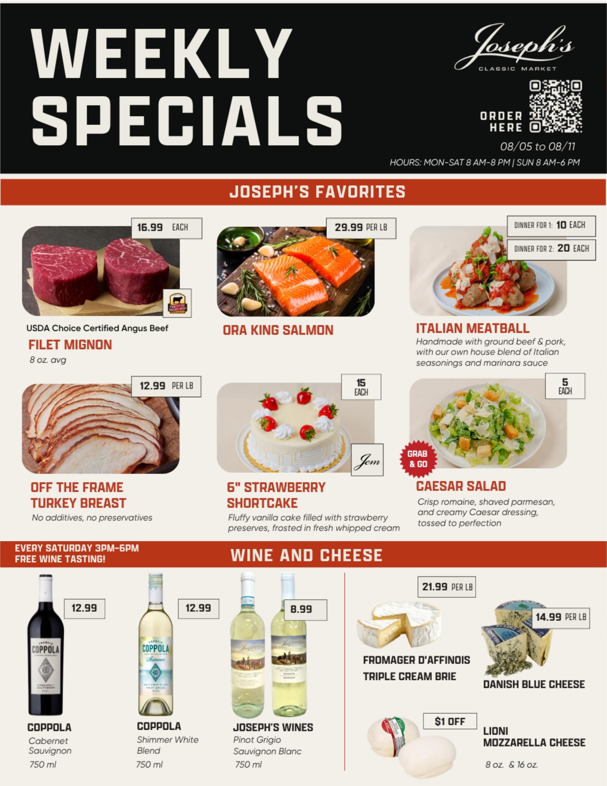 Joseph's Classic Market Weekly Ad August 5 - 11, 2026