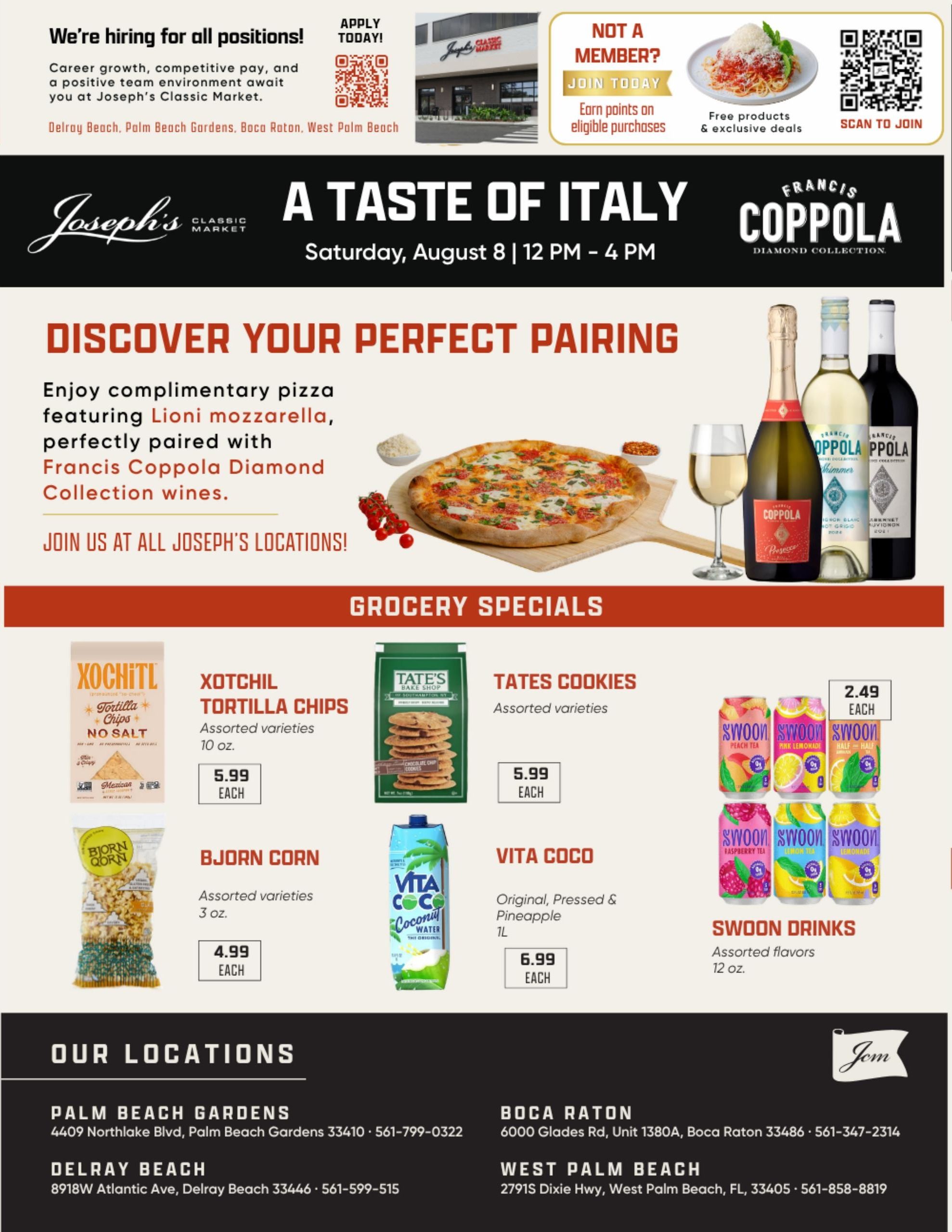Joseph's Classic Market Weekly Ad August 5 - 11, 2026