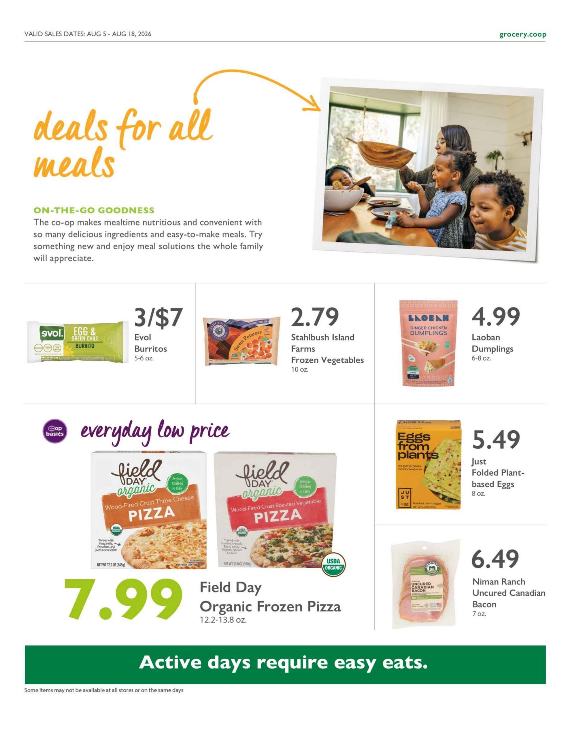 Outpost Natural Foods Weekly Ad August 5 - 11, 2026