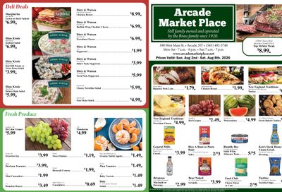 Arcade Market Place Weekly Ad August 2 - 8, 2026