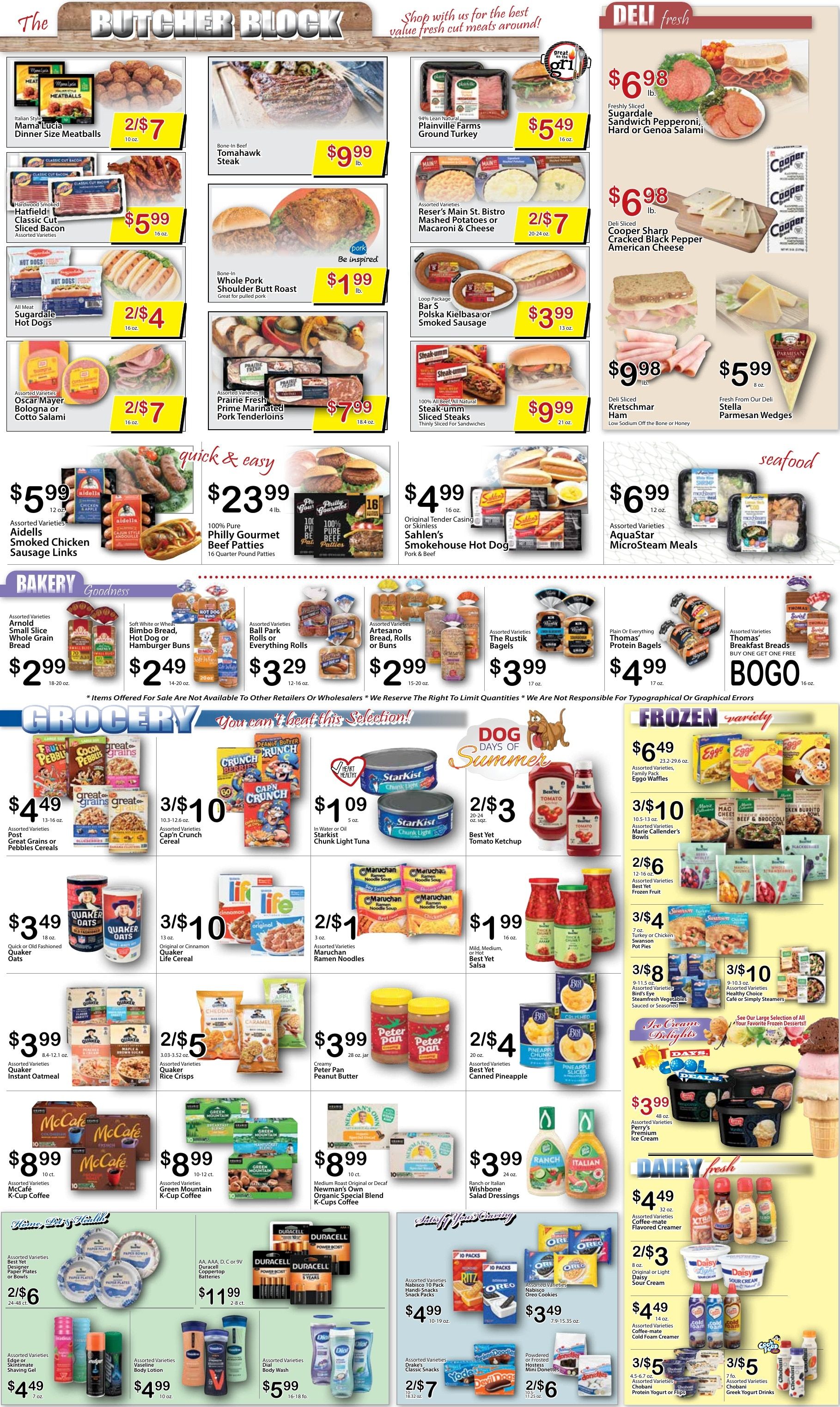 Double Apple Weekly Ad August 2 - 8, 2026