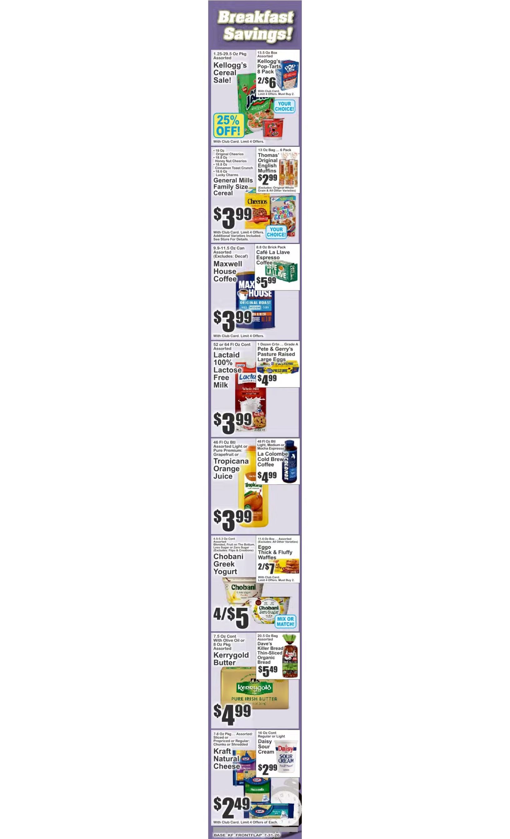 Brooklyn Fare Weekly Ad July 31 - August 6, 2026