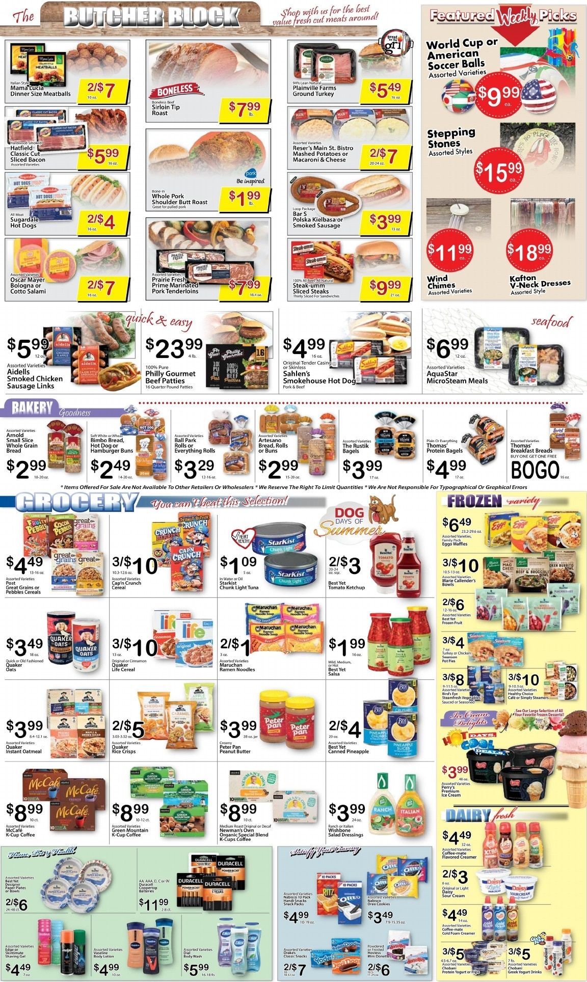 Paton's Market Place Weekly Ad July 29 - August 8, 2026