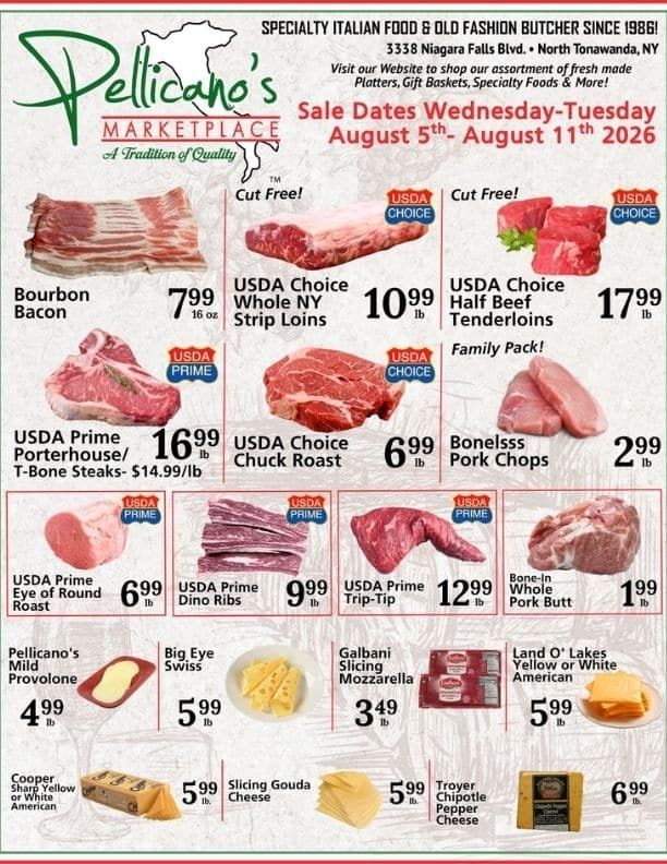Pellicano's Marketplace Weekly Ad August 5 - 11, 2026