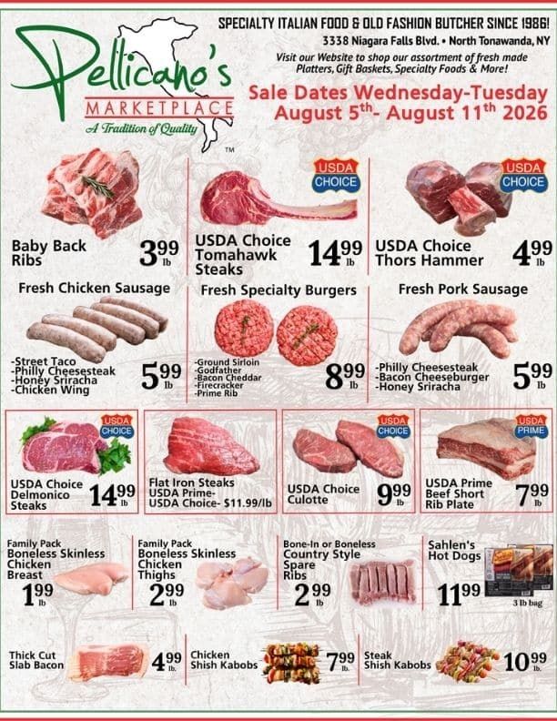 Pellicano's Marketplace Weekly Ad August 5 - 11, 2026