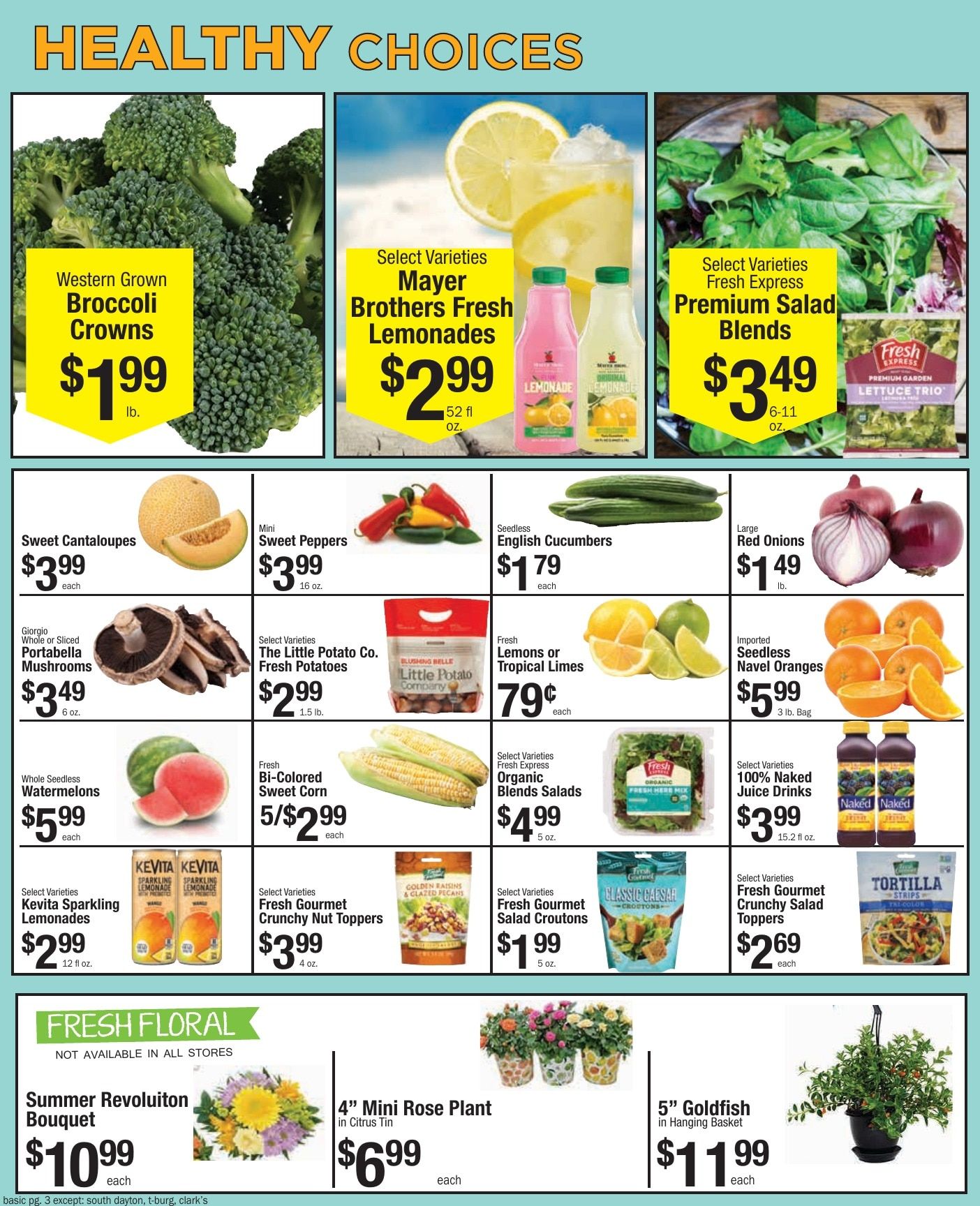 Pixley's Shurfine Food Mart Weekly Ad August 2 - 8, 2026