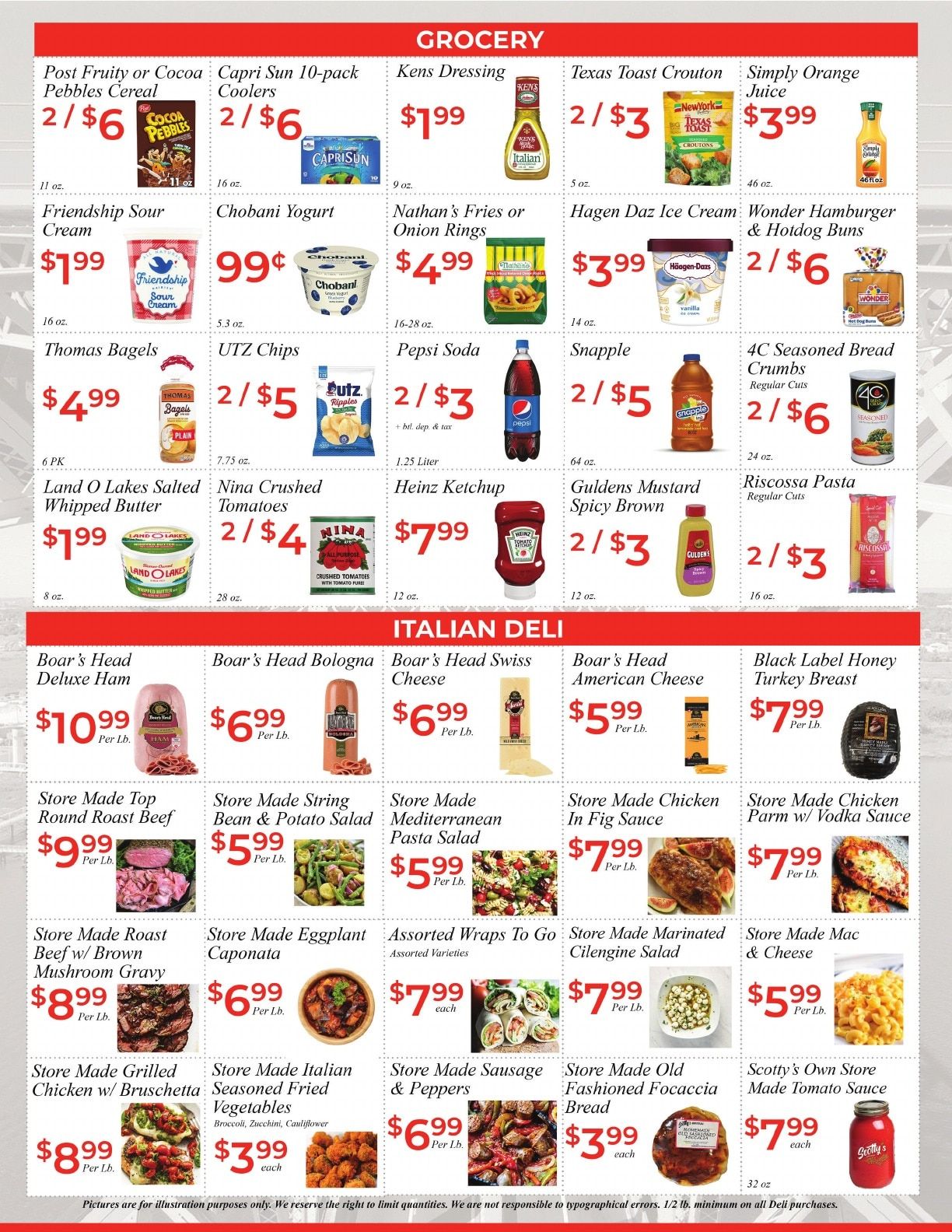 Scotty's Marketplace Weekly Ad July 31 - August 6, 2026
