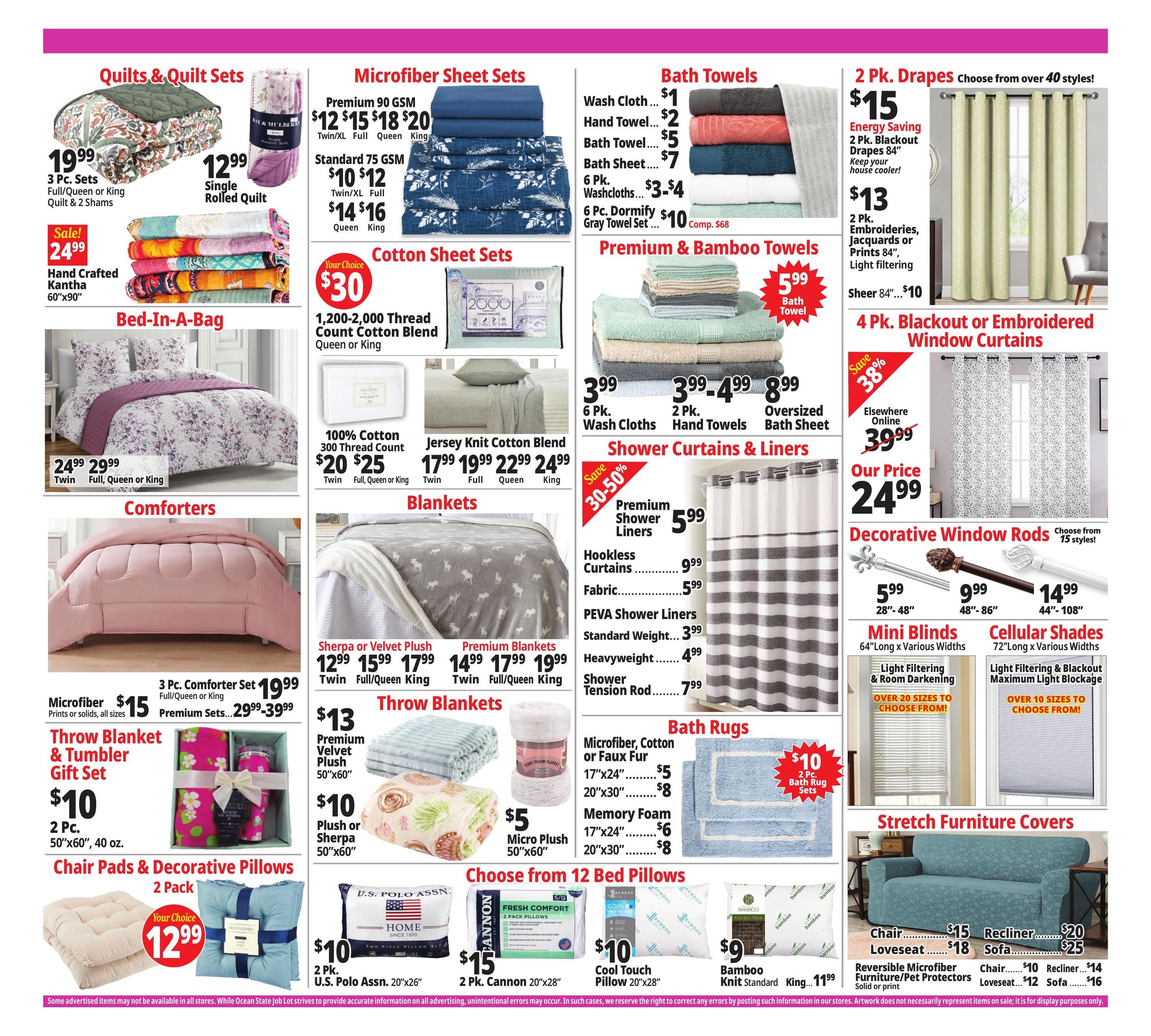 Ocean State Job Lot Weekly Ad August 6 - 12, 2026