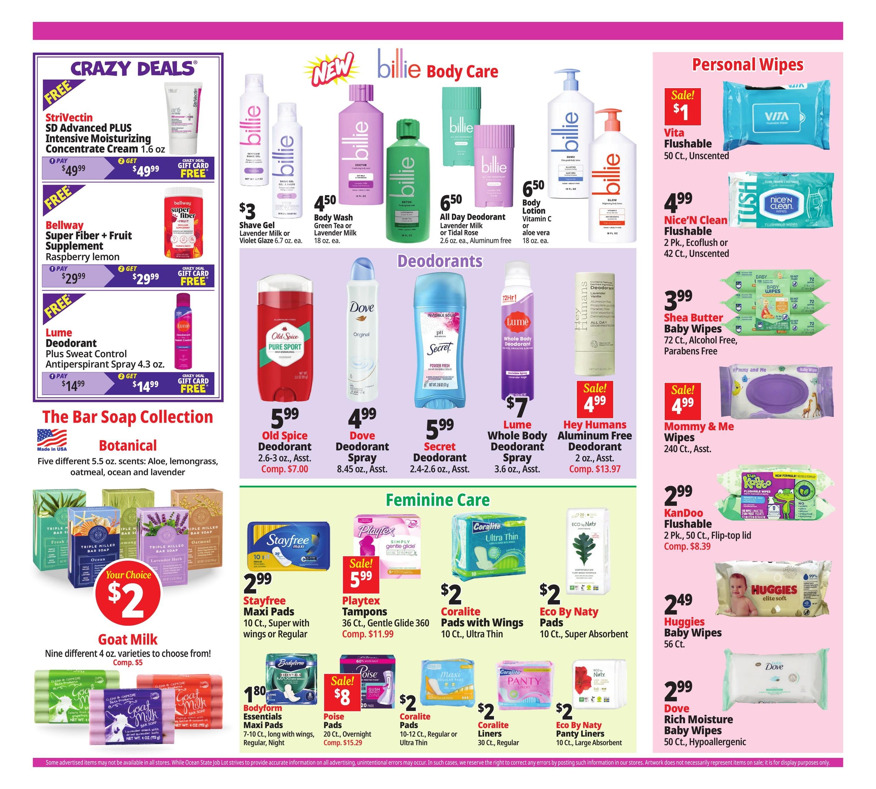 Ocean State Job Lot Weekly Ad August 6 - 12, 2026