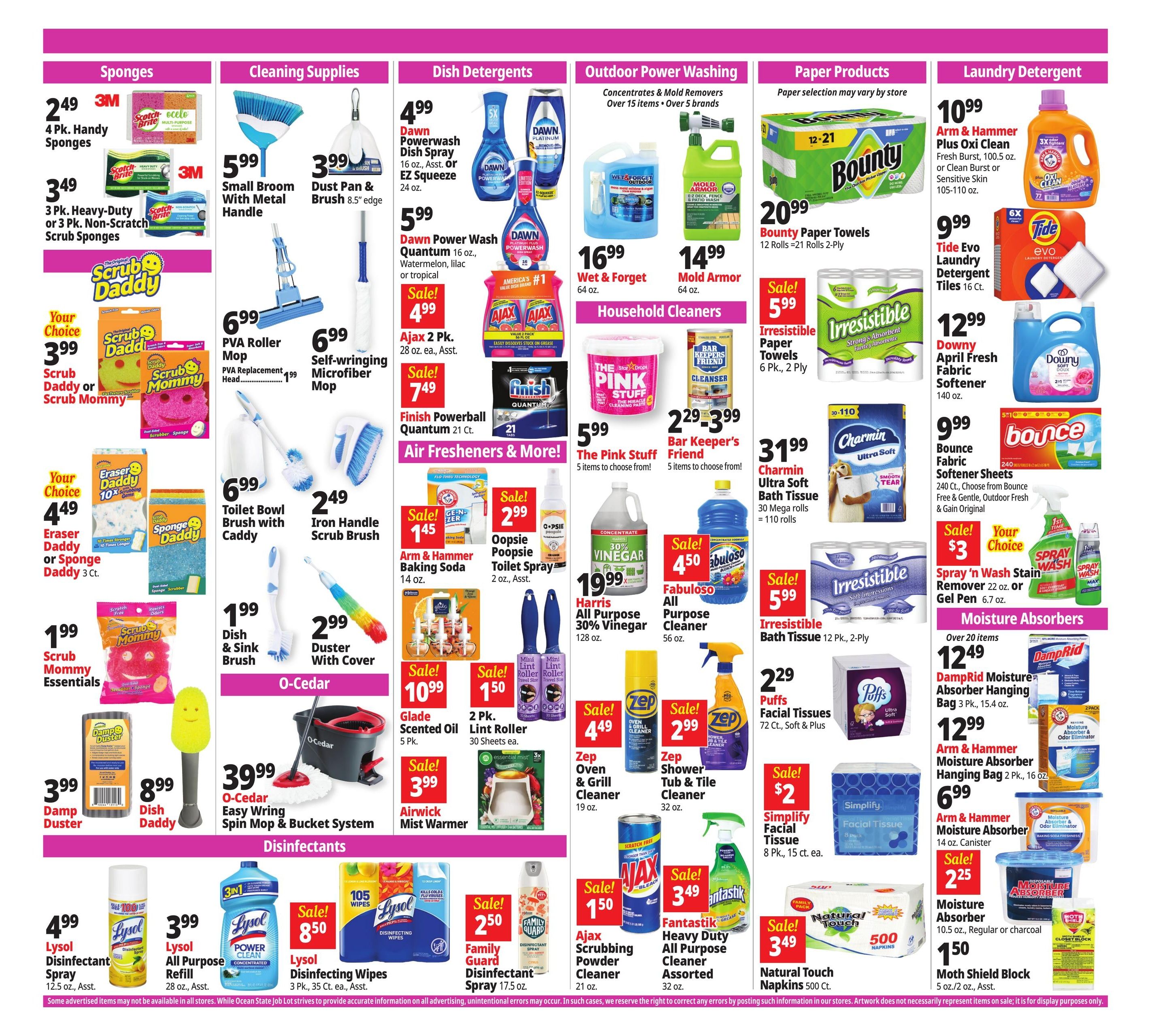 Ocean State Job Lot Weekly Ad August 6 - 12, 2026