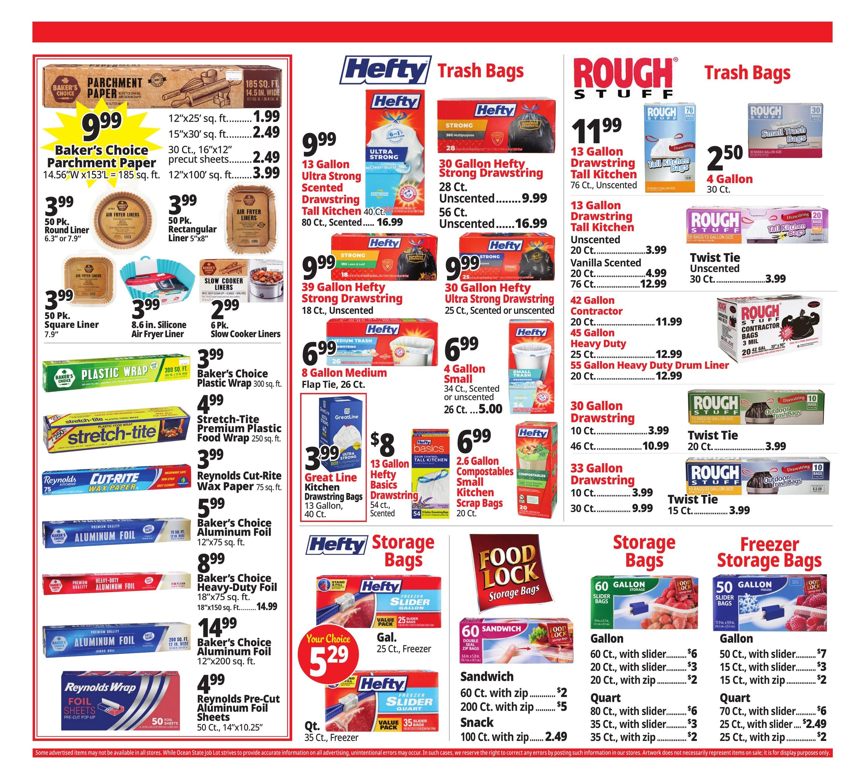Ocean State Job Lot Weekly Ad August 6 - 12, 2026