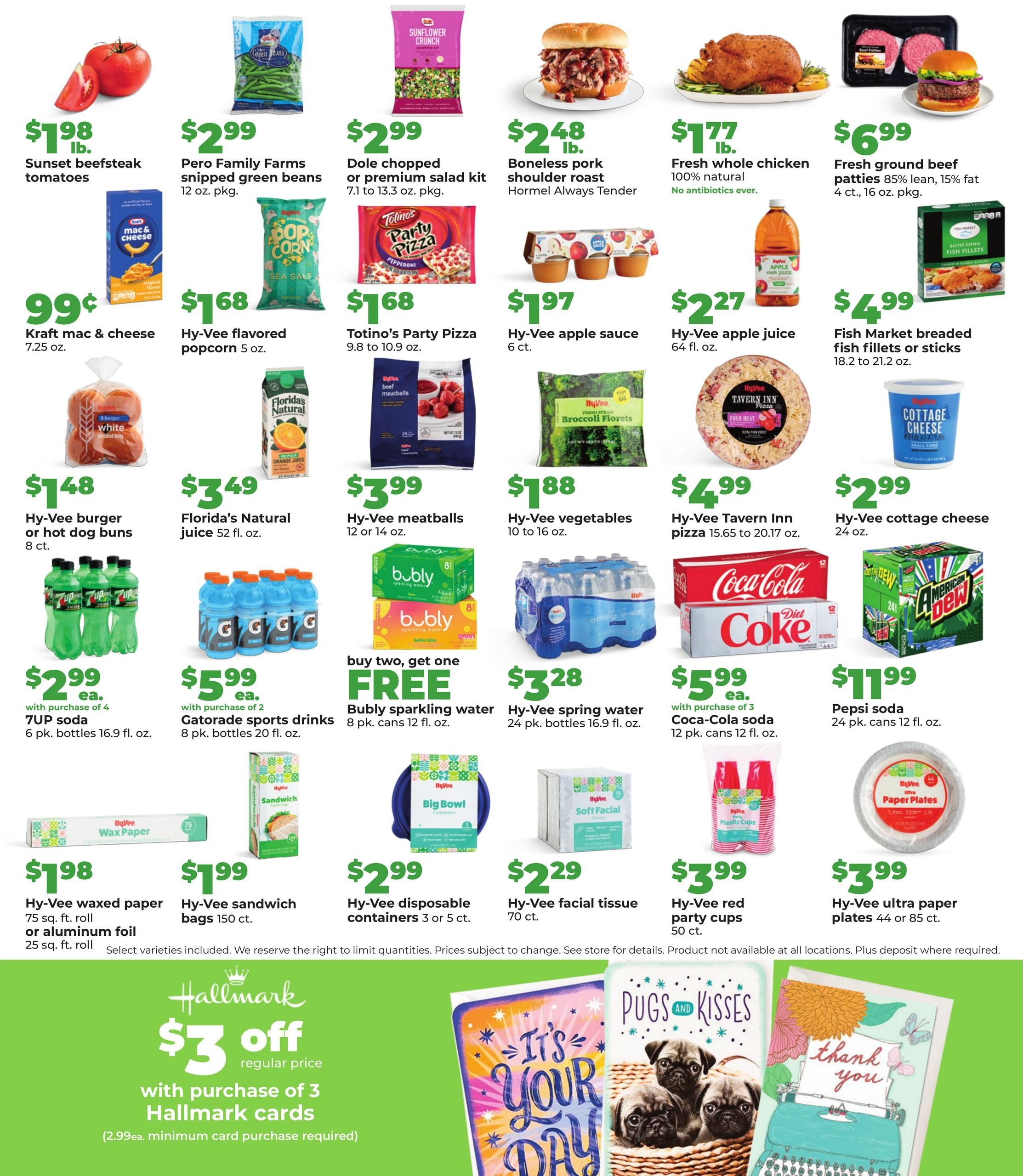 Hy-Vee (Des Moines–Boone Area, IA) Weekly Ad August 5 - 11, 2026