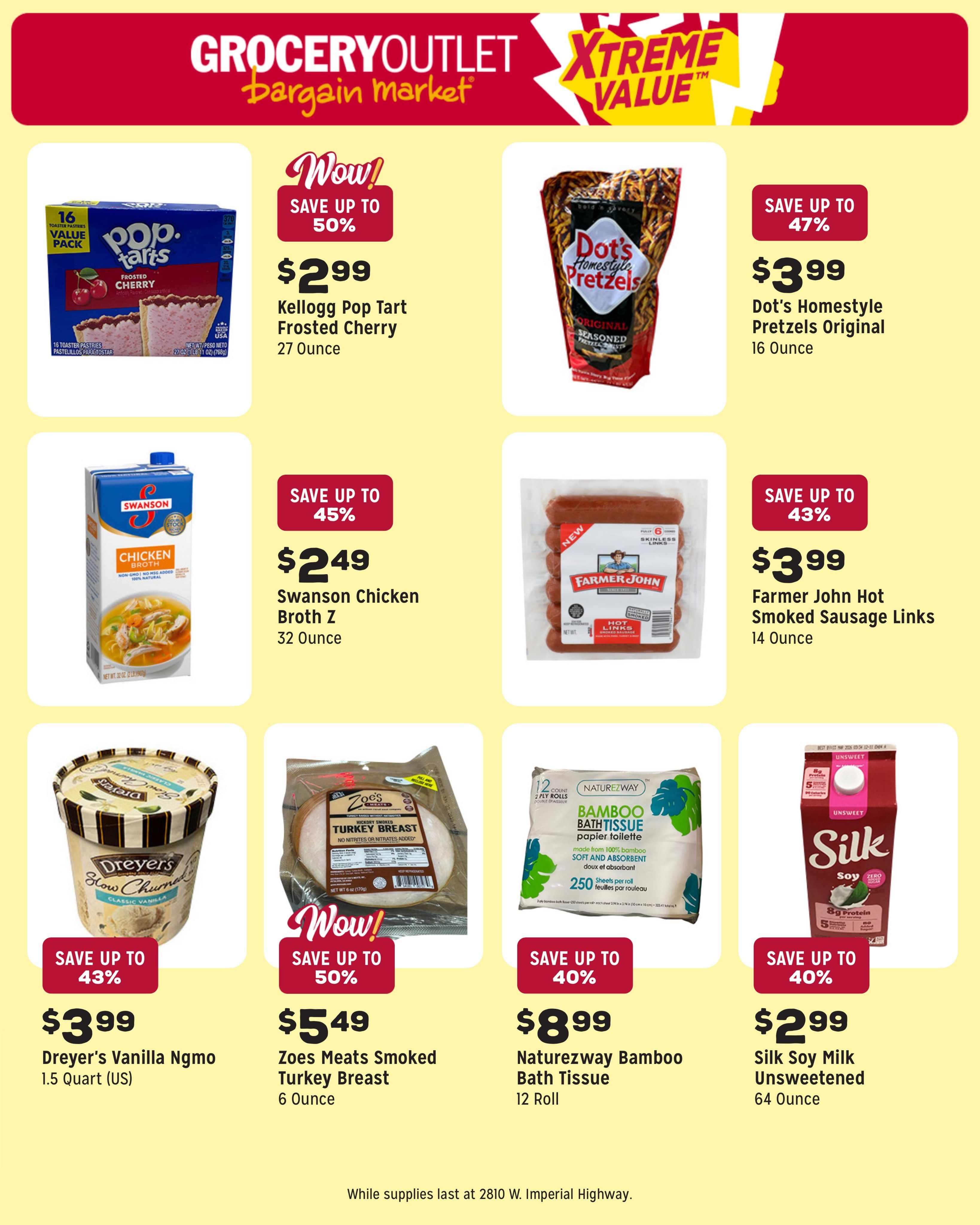 Grocery Outlet (Inglewood Area, CA) Weekly Ad August 5 - 11, 2026