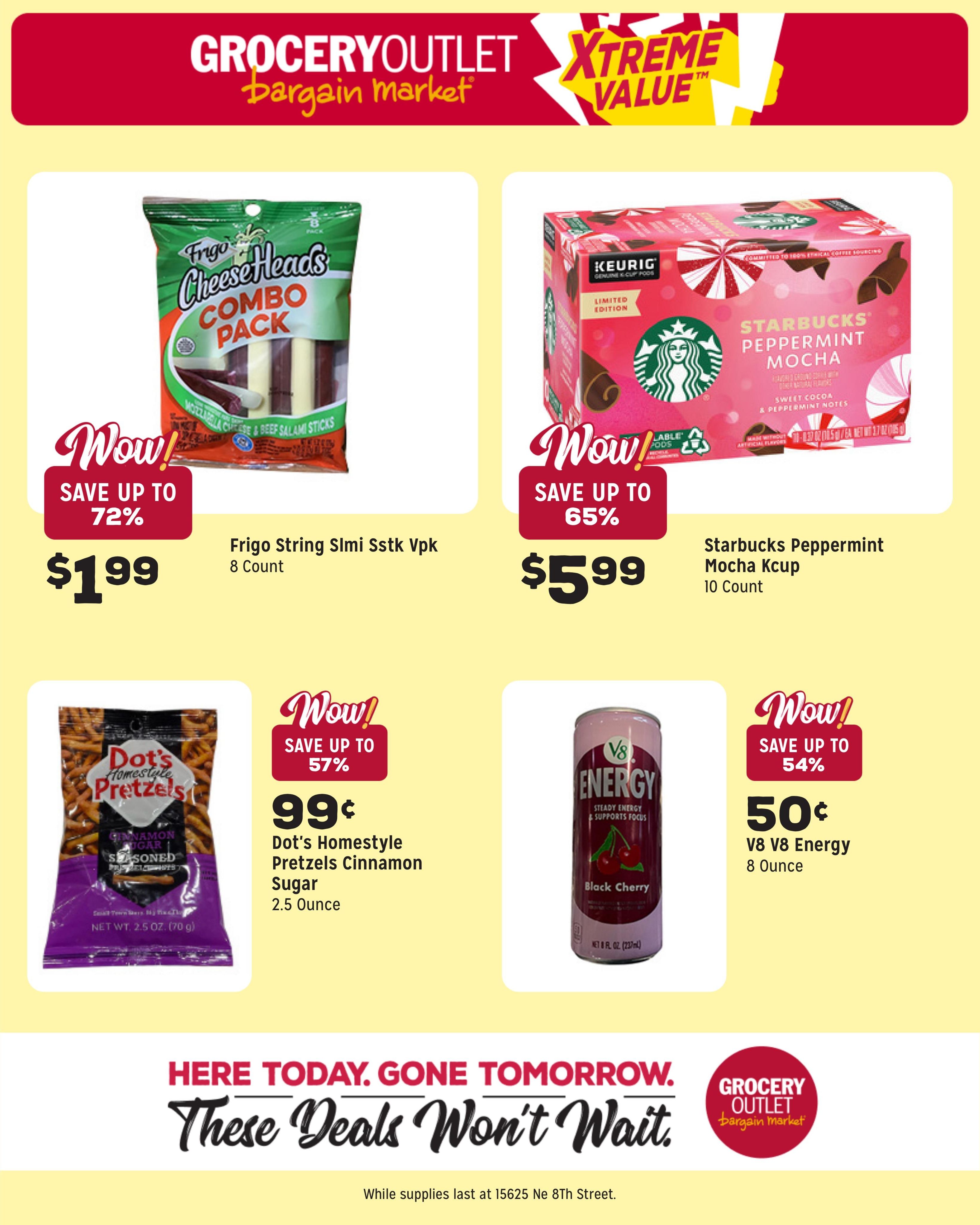 Grocery Outlet (Bellevue Area, WA) Weekly Ad August 5 - 11, 2026
