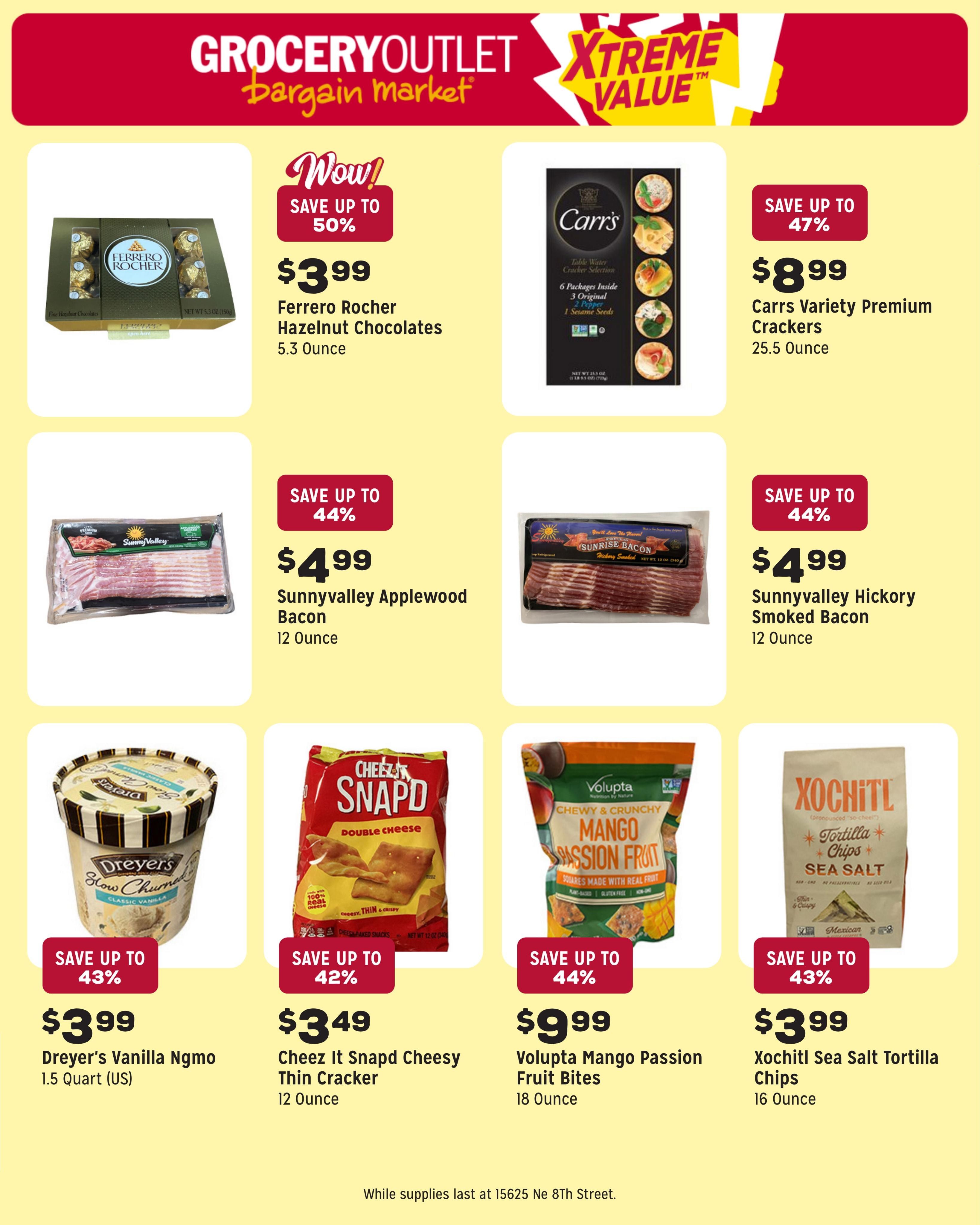 Grocery Outlet (Bellevue Area, WA) Weekly Ad August 5 - 11, 2026
