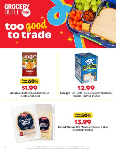 Grocery Outlet Weekly Ad August 5 - 11, 2026