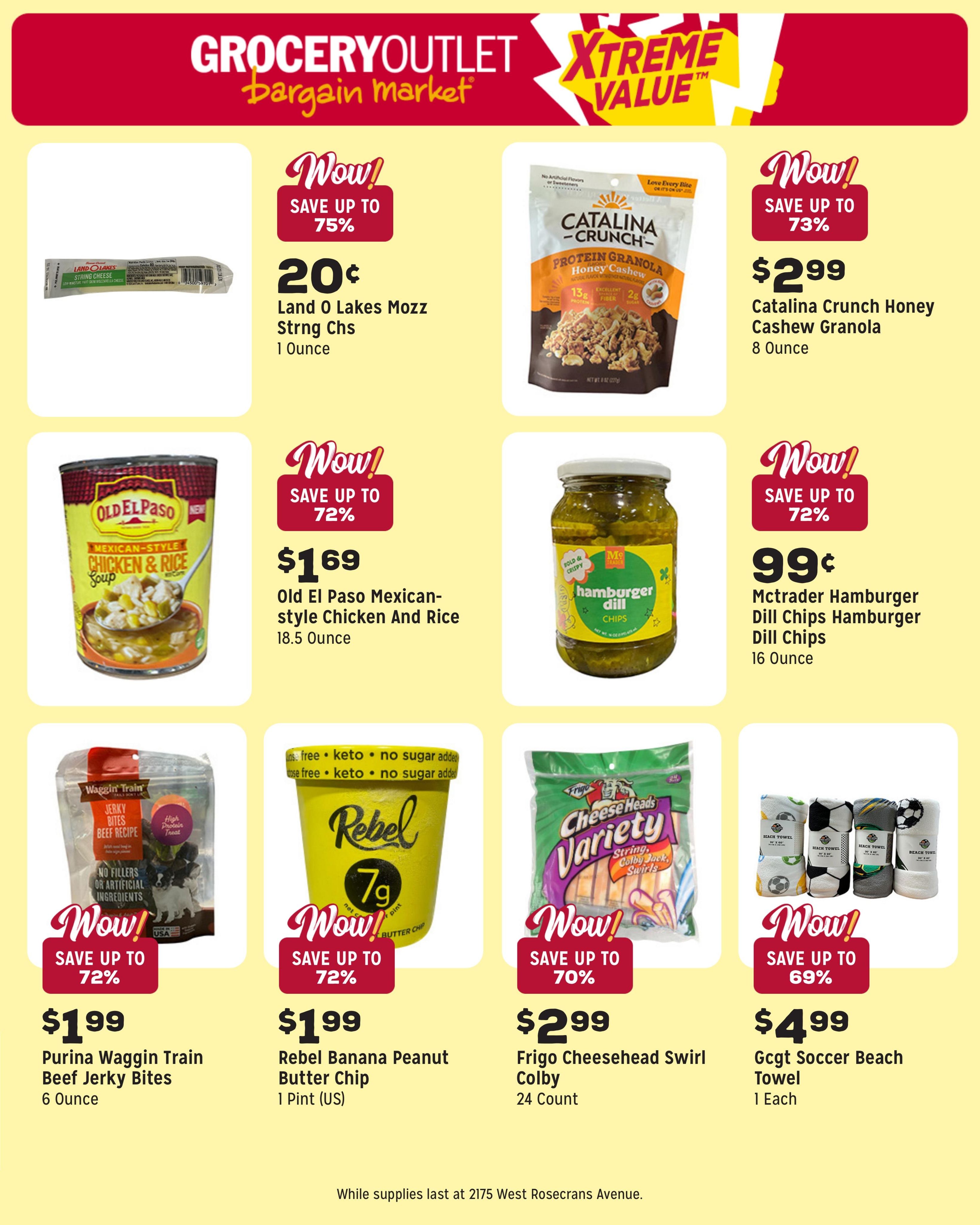 Grocery Outlet (Gardena Area, CA) Weekly Ad August 5 - 11, 2026