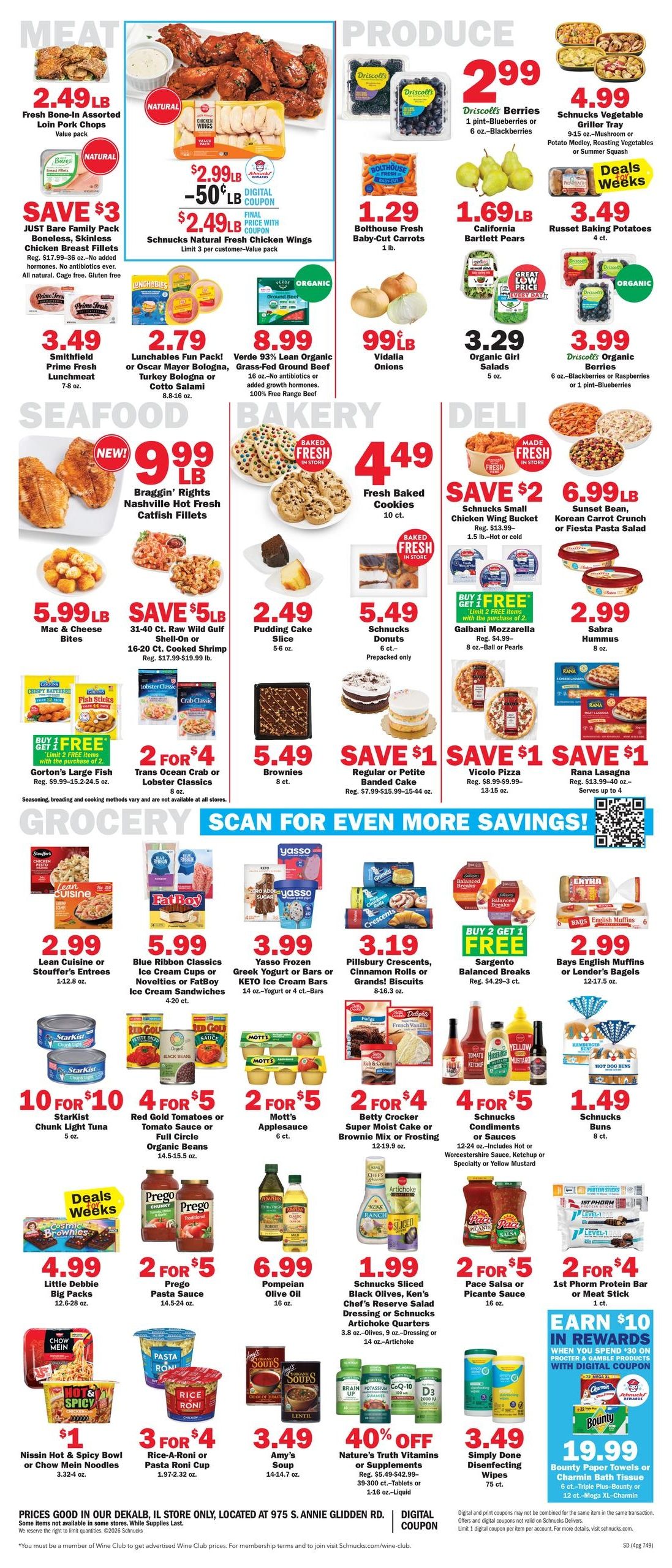 Schnucks (Batavia–Geneva Area, IL) Weekly Print Weekly Ad August 5 - 11, 2026