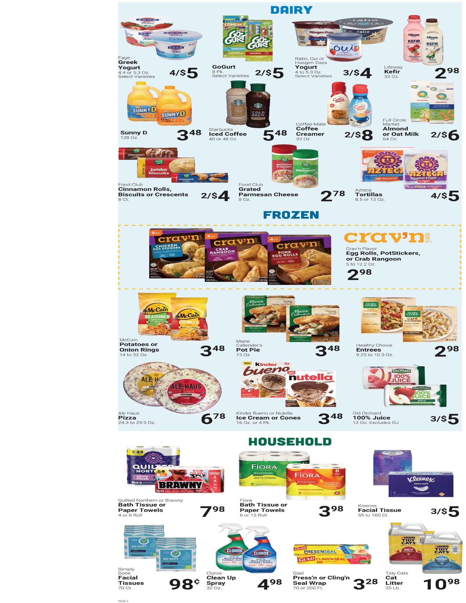Roy's Market Weekly Ad August 3 - 9, 2026