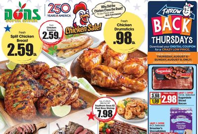 Don's Super Saver Weekly Ad August 5 - 11, 2026