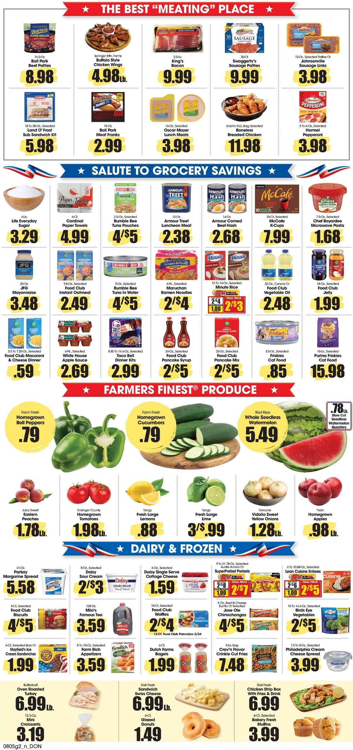 Don's Super Saver Weekly Ad August 5 - 11, 2026