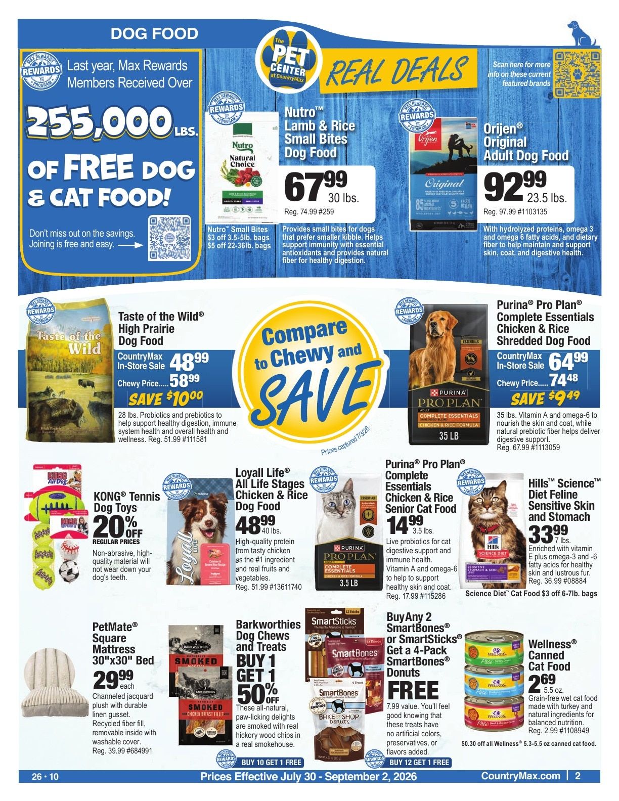 CountryMax Weekly Ad July 30 - September 2, 2026