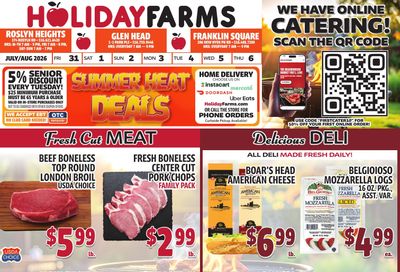 Holiday Farms Weekly Ad July 31 - August 6, 2026