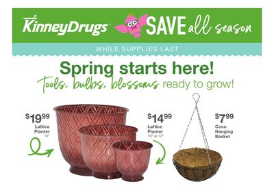 Kinney Drugs Spring Weekly Ad April 17 - September 1, 2026