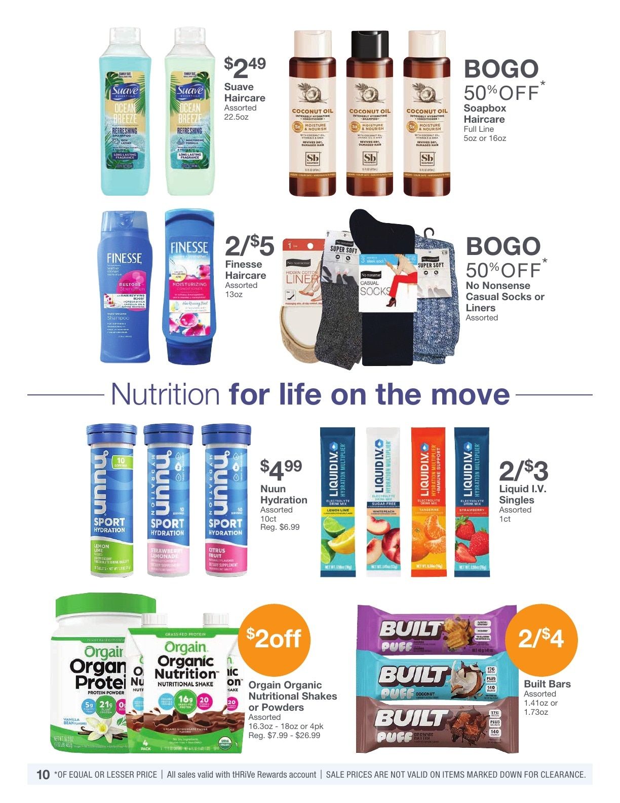 Kinney Drugs Thrive Weekly Ad August 1 - 31, 2026