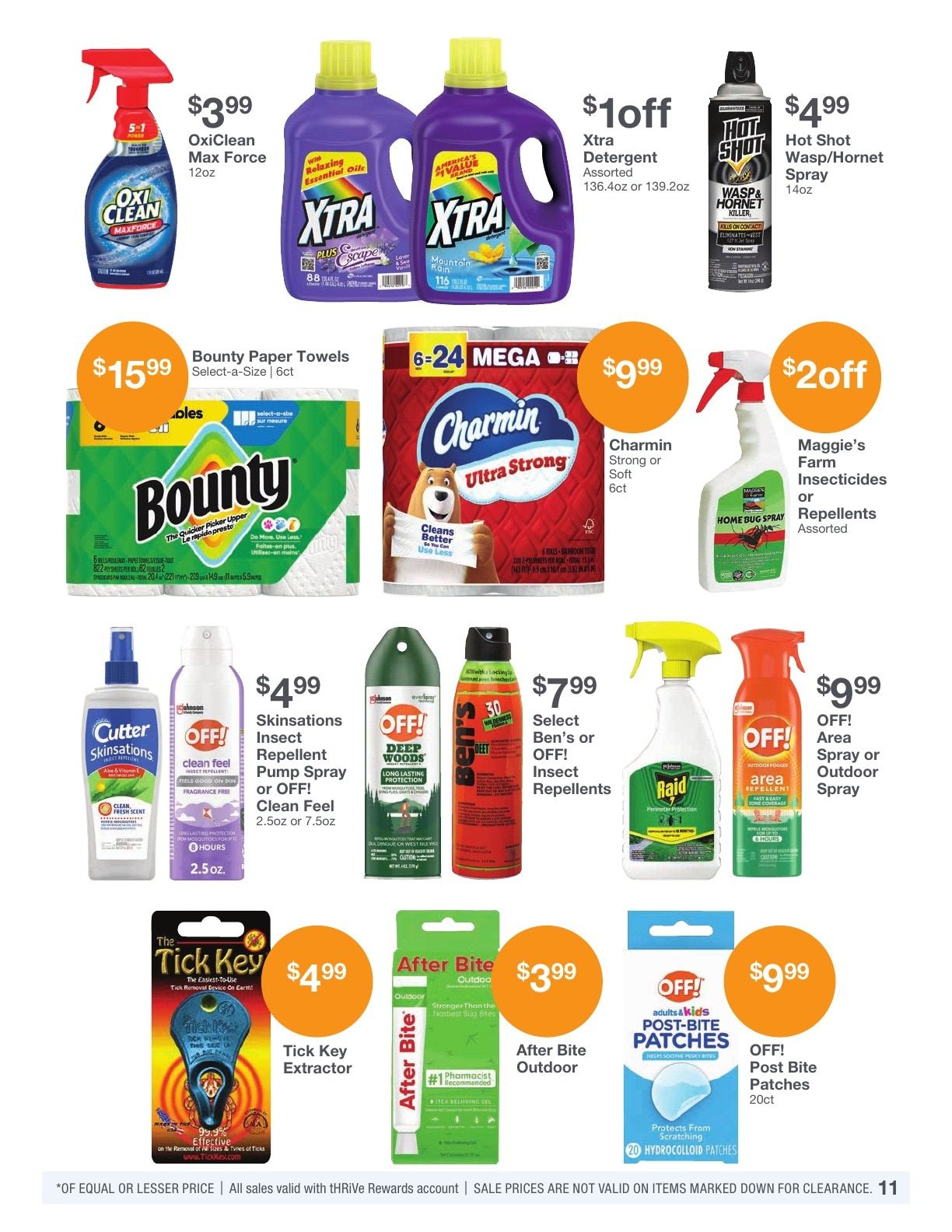 Kinney Drugs Thrive Weekly Ad August 1 - 31, 2026