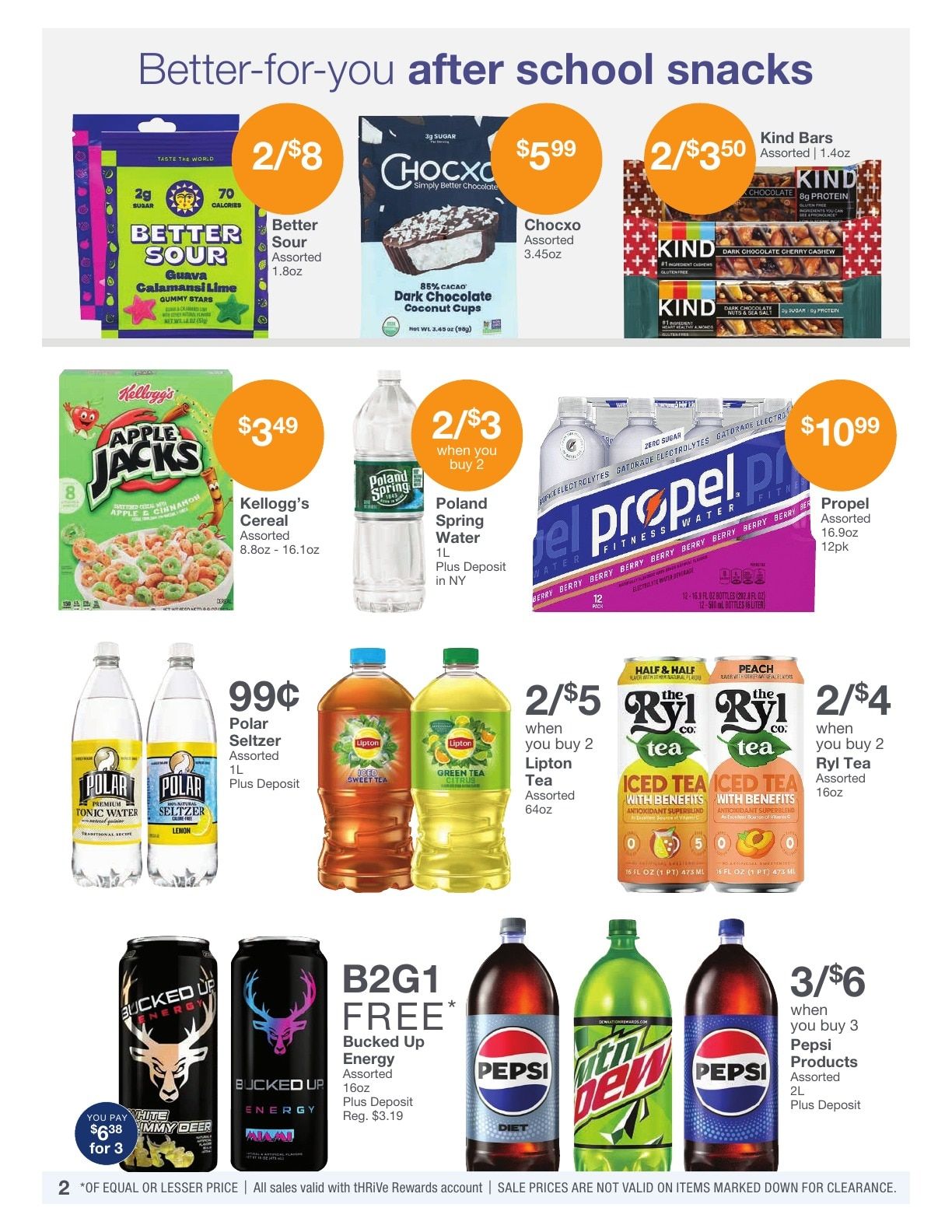 Kinney Drugs Thrive Weekly Ad August 1 - 31, 2026