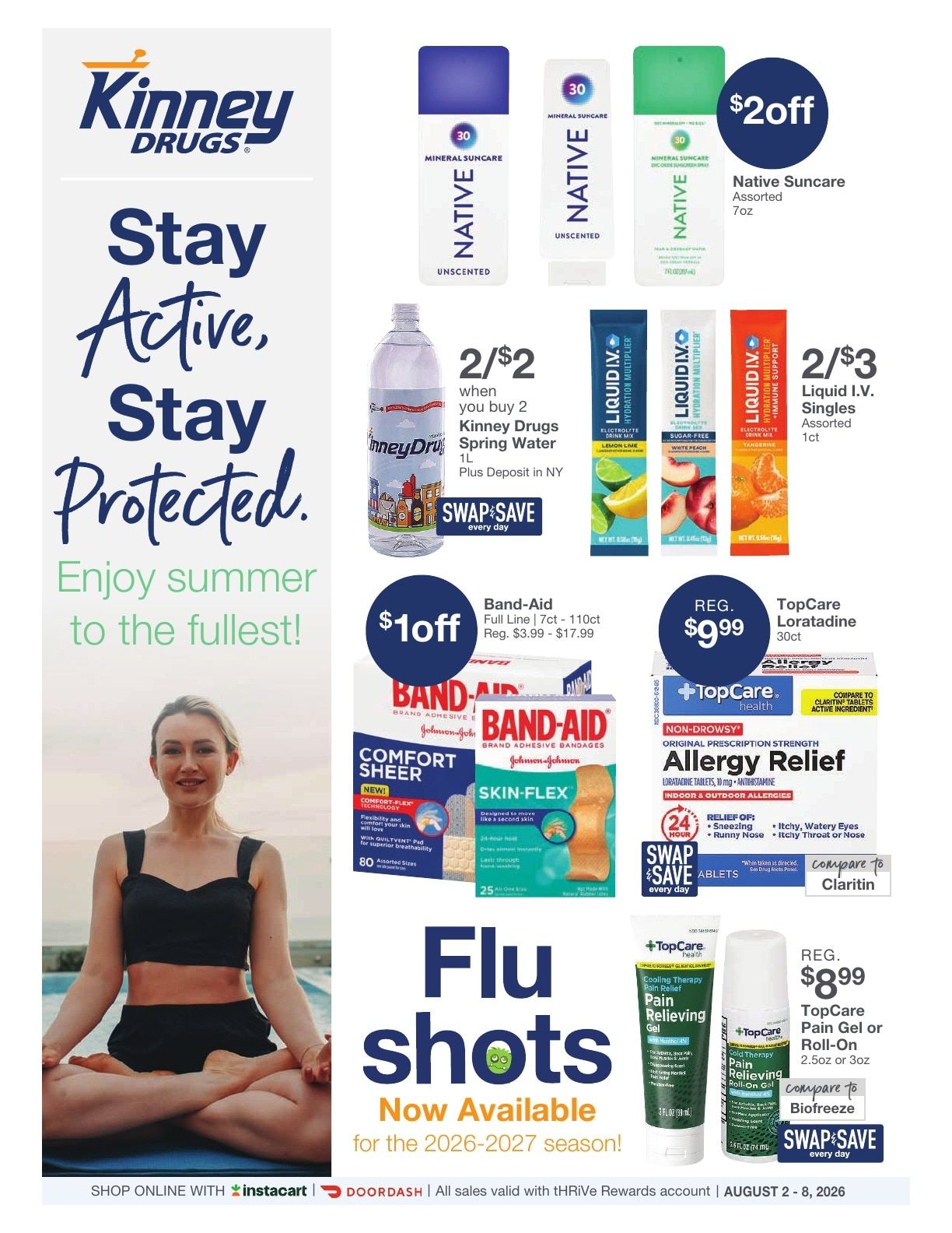 Kinney Drugs Weekly Ad August 2 - 8, 2026
